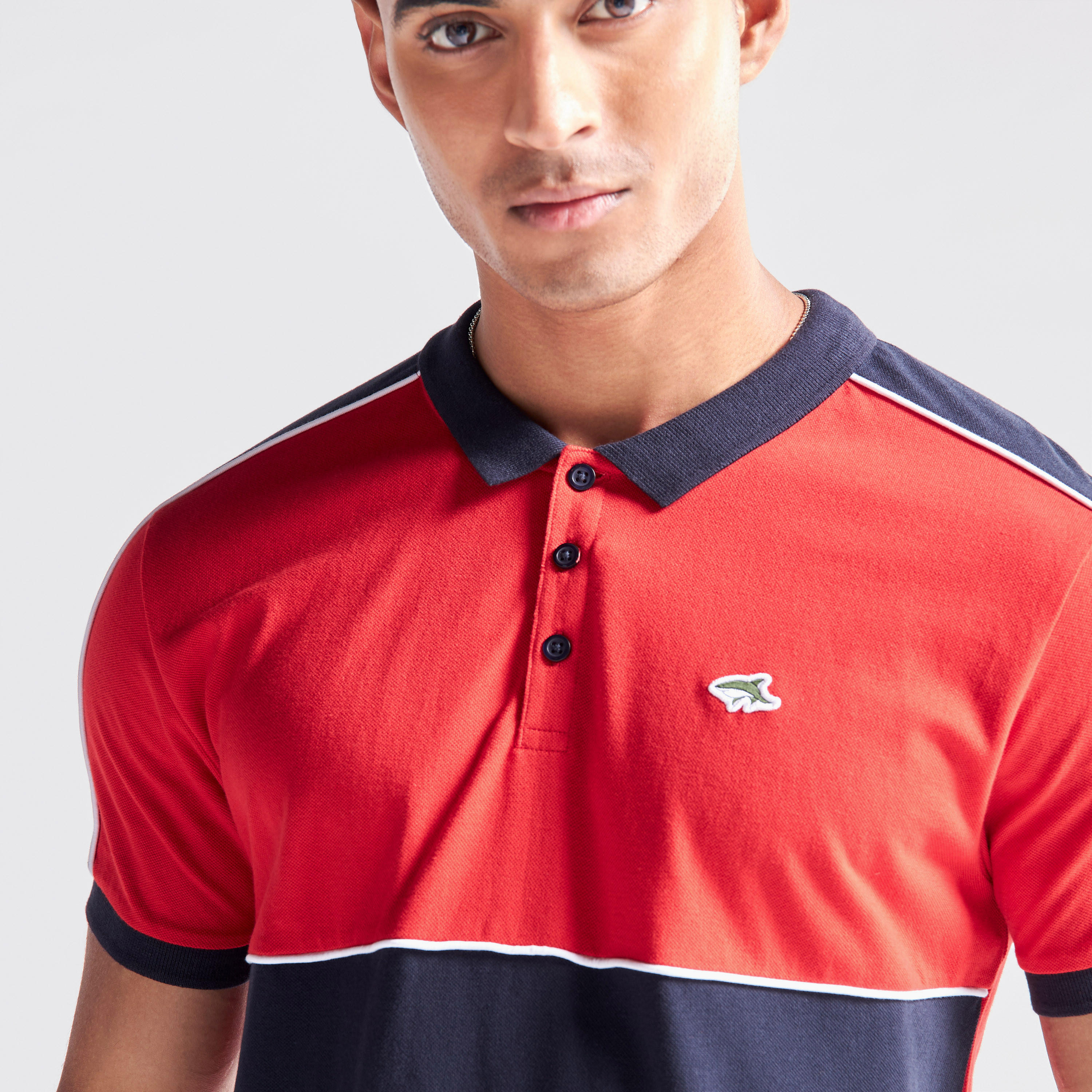تيشيرت بولو بأكمام قصيرة من لي شارك-men-clothing-tshirtsandpolos-polos-image-4