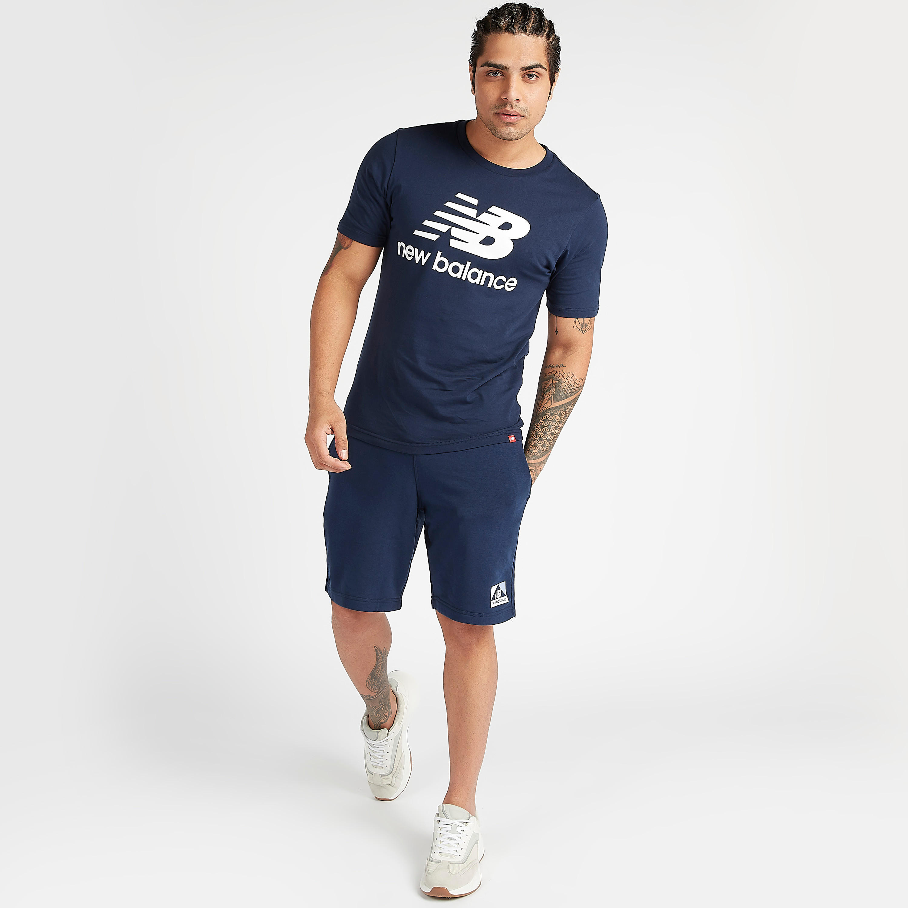 شورت برباط إغلاق و طبعات أثليتكس أرشيف من نيو بالانس-men-clothing-sportswearandactivewear-bottoms-image-4