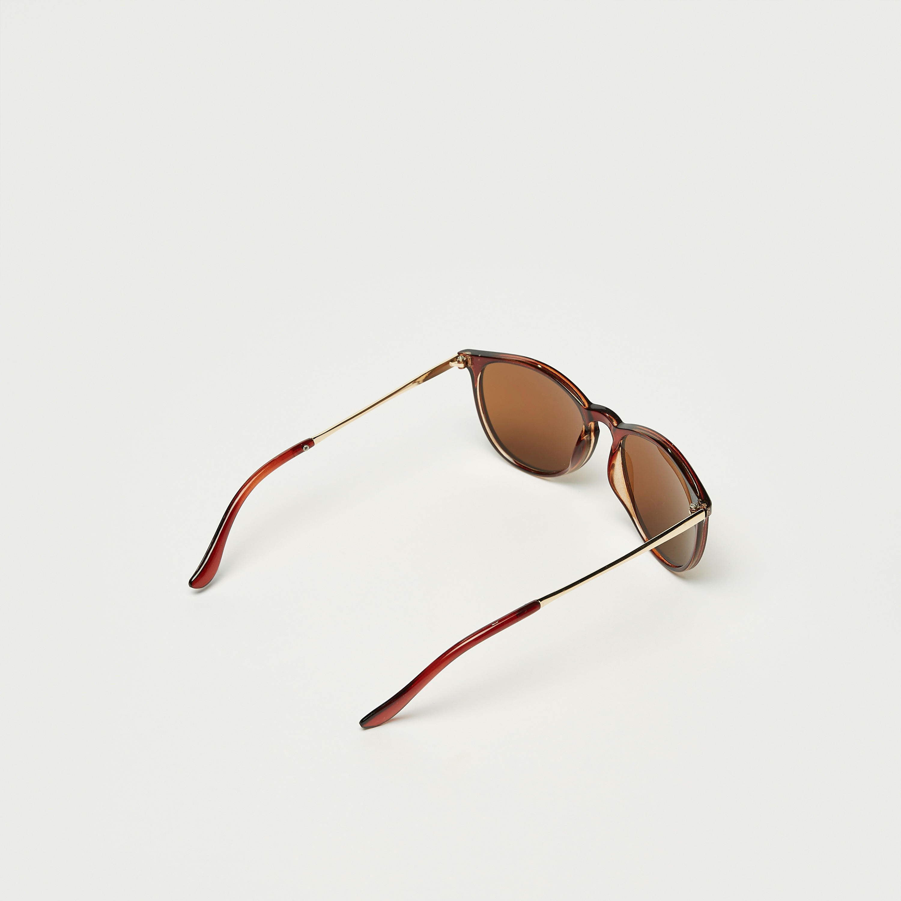 نظّارة شمسيّة بإطار كامل وعدسات ملوّنة ووسادات أنف-men-sunglasses-image-4