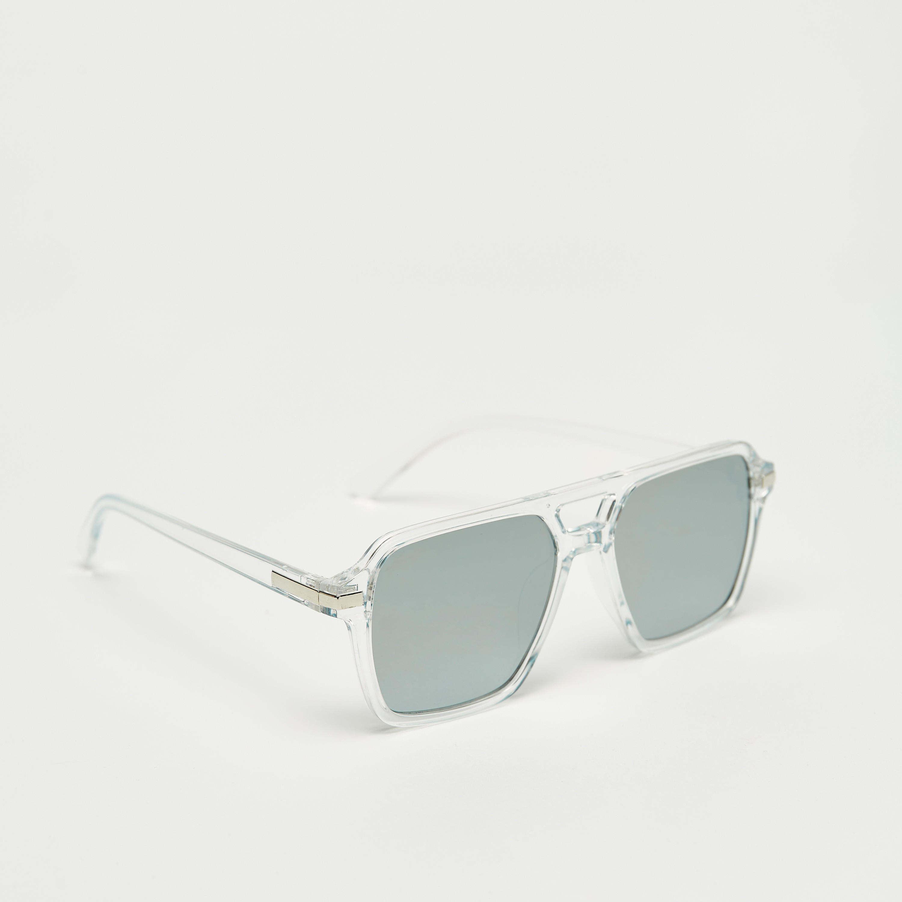 Tinted Lens Full Rim Sunglasses with Nose Pads-men-sunglasses-image-3