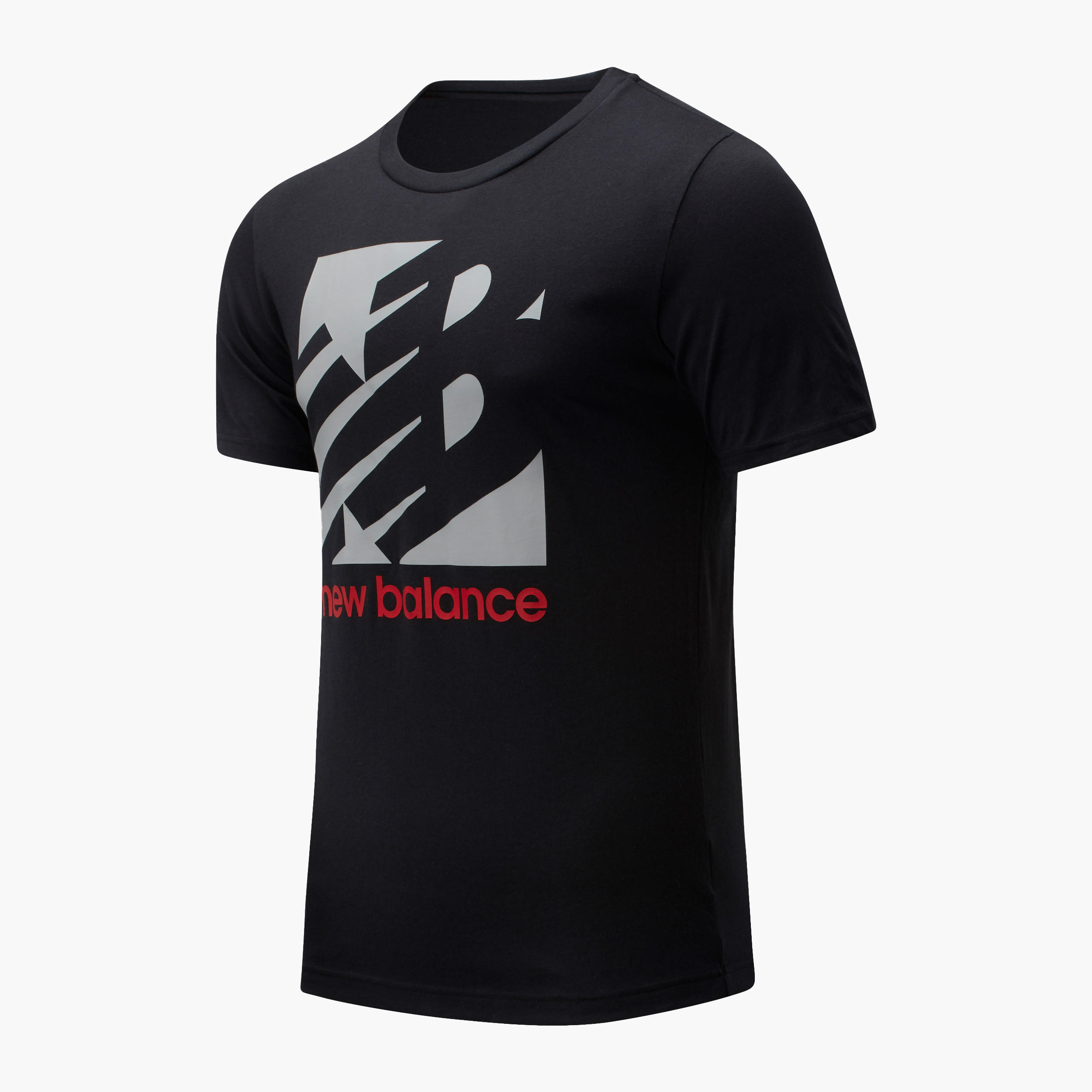 تيشيرت بأكمام قصيرة وطبعات كلاسيك نوك آوت من نيو بالانس-men-clothing-sportswearandactivewear-tshirtsandpolos-image-7