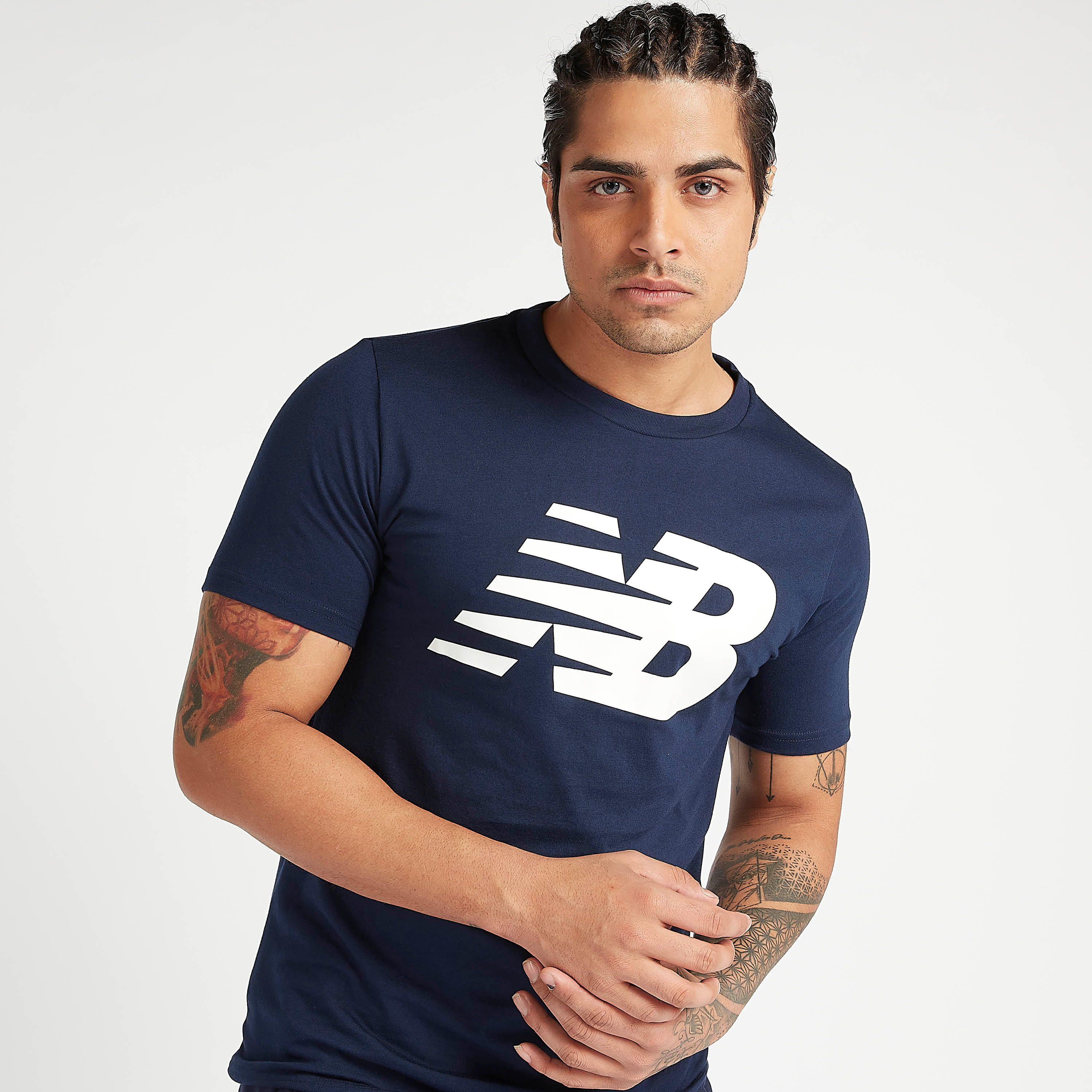 New Balance Classic Printed T-shirt with Short Sleeves and Crew Neck-men-clothing-sportswearandactivewear-tshirtsandpolos-image-5