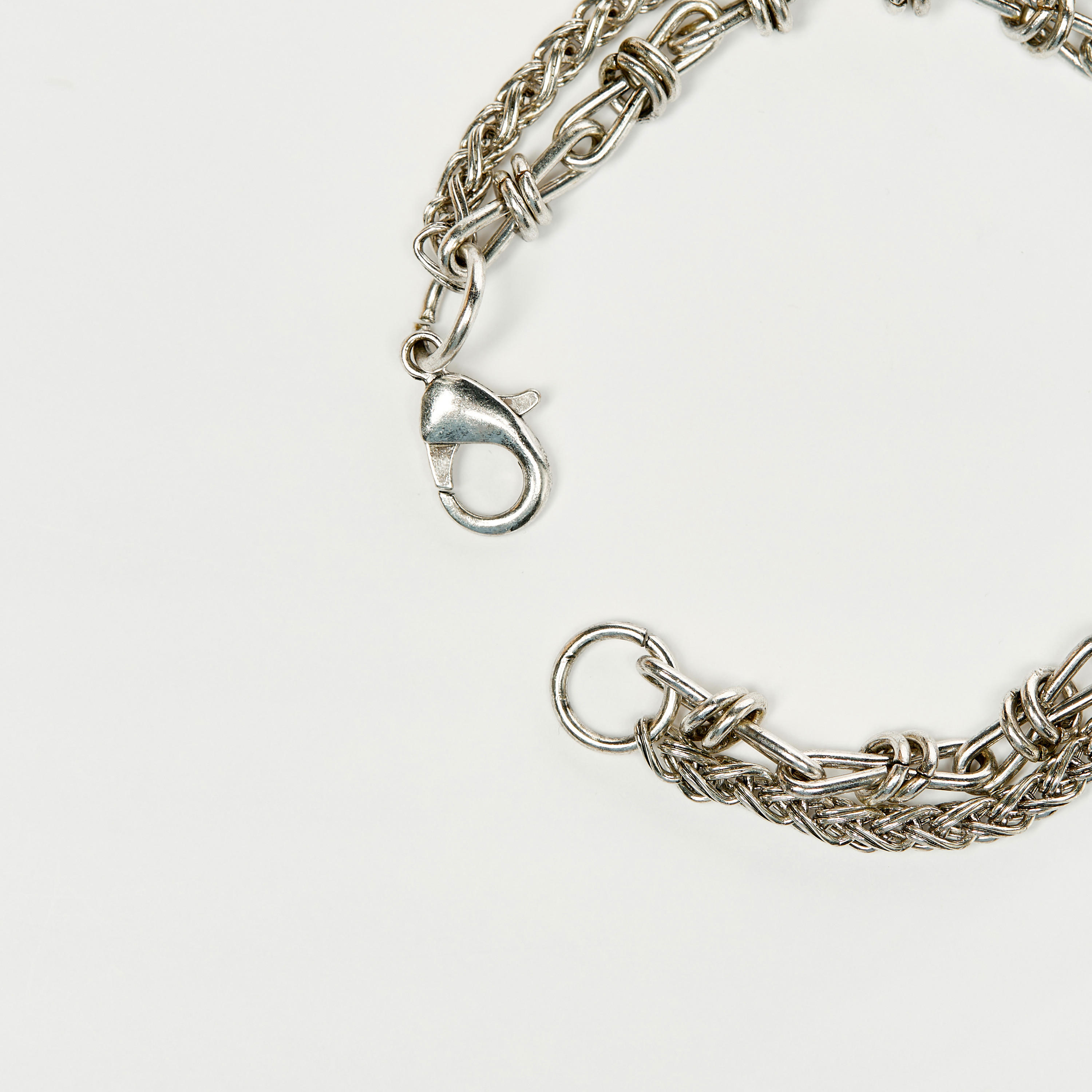 أسورة ميتاليك متعددة الطبقات بمشبك إغلاق-men-watchesandjewellery-bracelets-image-3