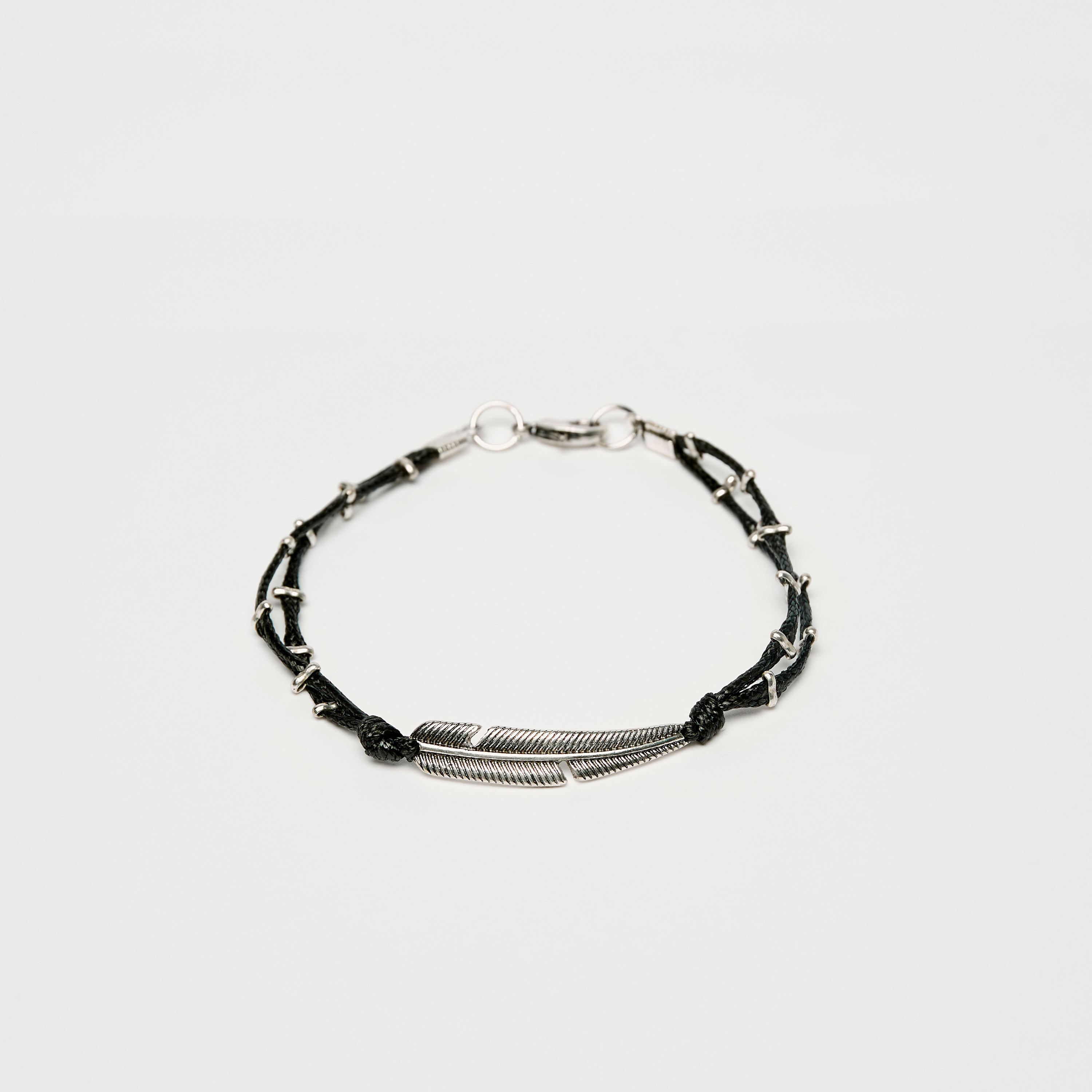 Feather Accent Bracelet-men-watchesandjewellery-bracelets-image-1