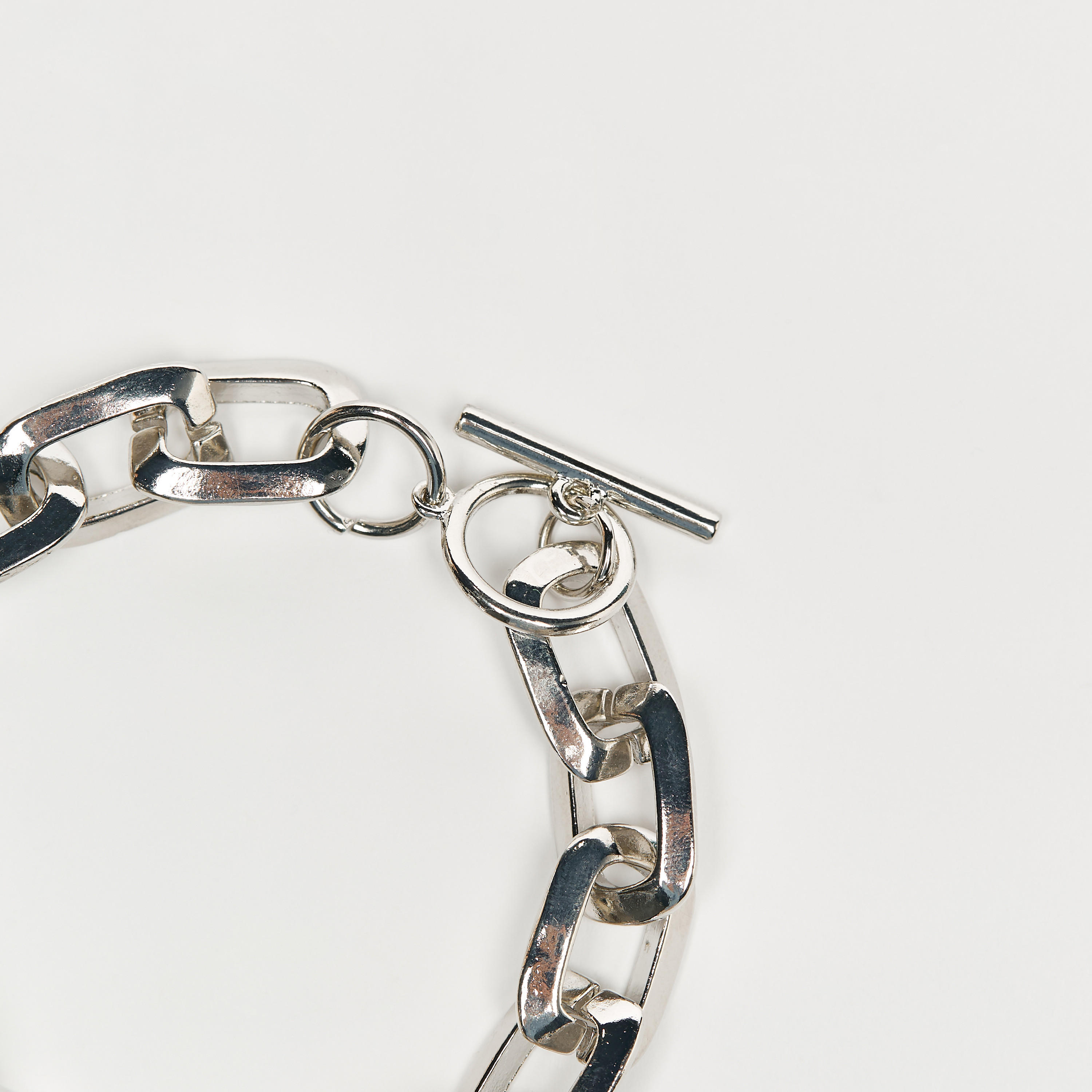 Chainlink Bracelet with Toggle Closure-men-watchesandjewellery-bracelets-image-3