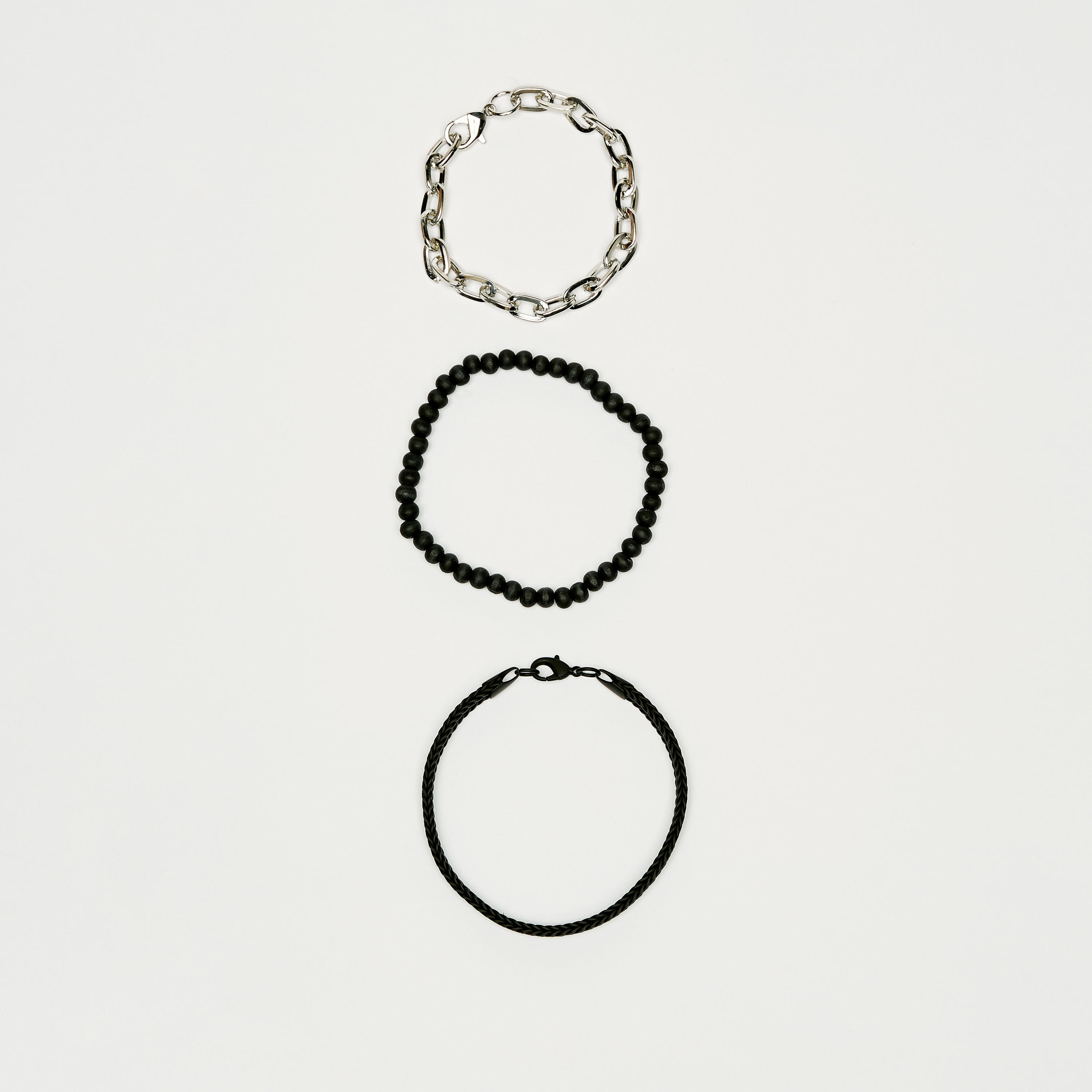 طقم أساور متنوعة 3 قطع-men-watchesandjewellery-bracelets-image-1