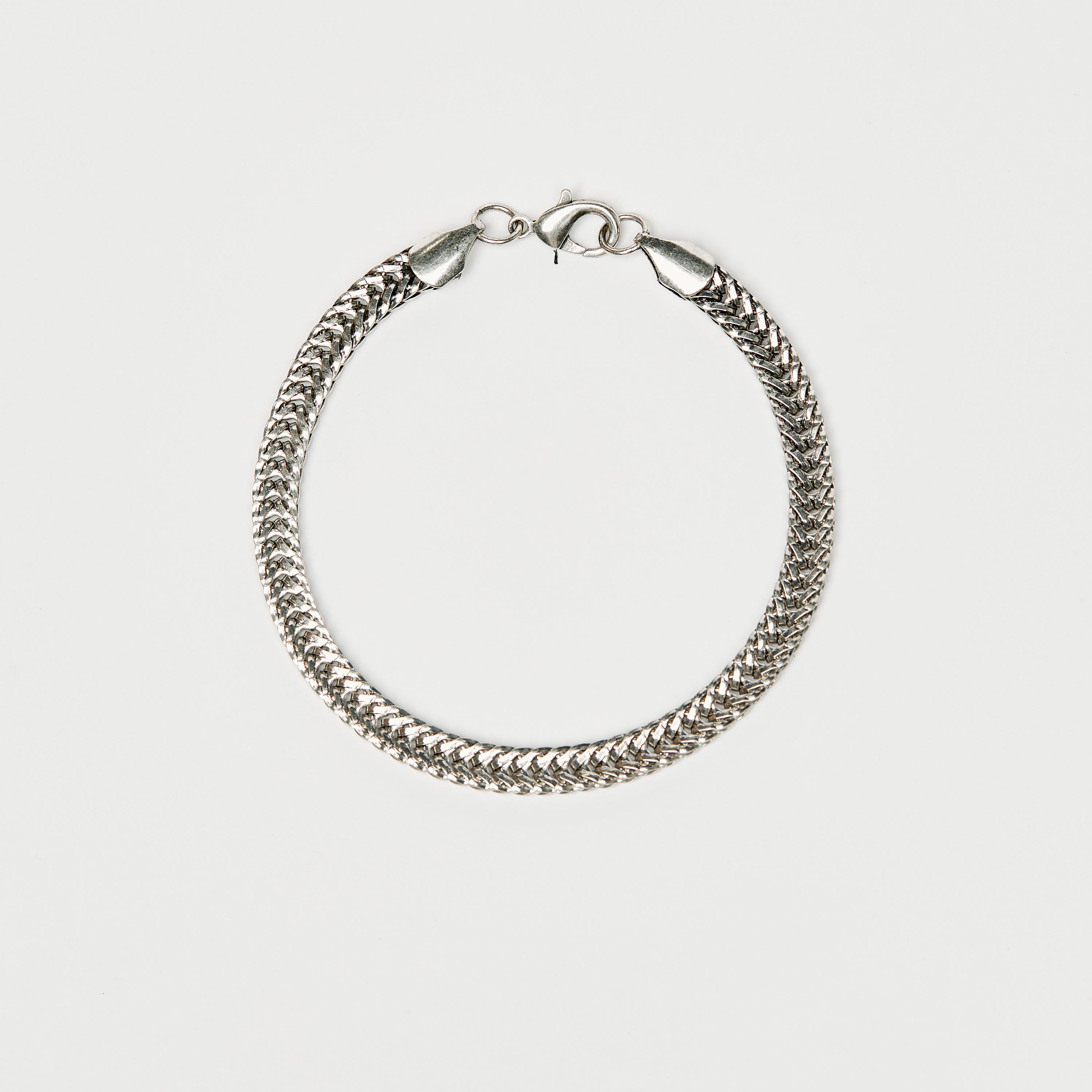 أساور معدن متنوعة بمشبك إغلاق لوبستر - طقم من قطعتين-men-watchesandjewellery-bracelets-image-4