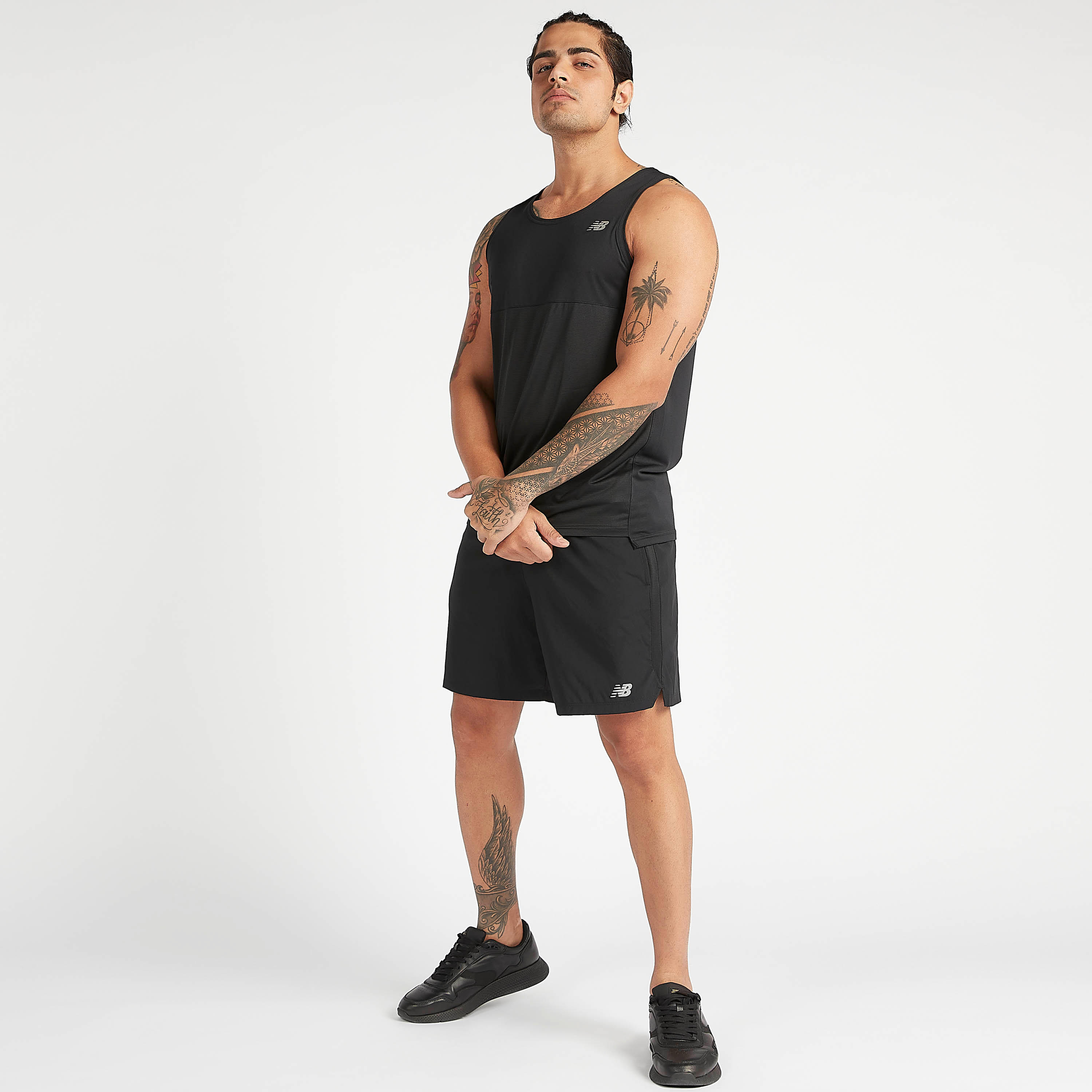 New Balance Accelerate Solid Singlet with Round Neck-men-clothing-sportswearandactivewear-tshirtsandpolos-image-2