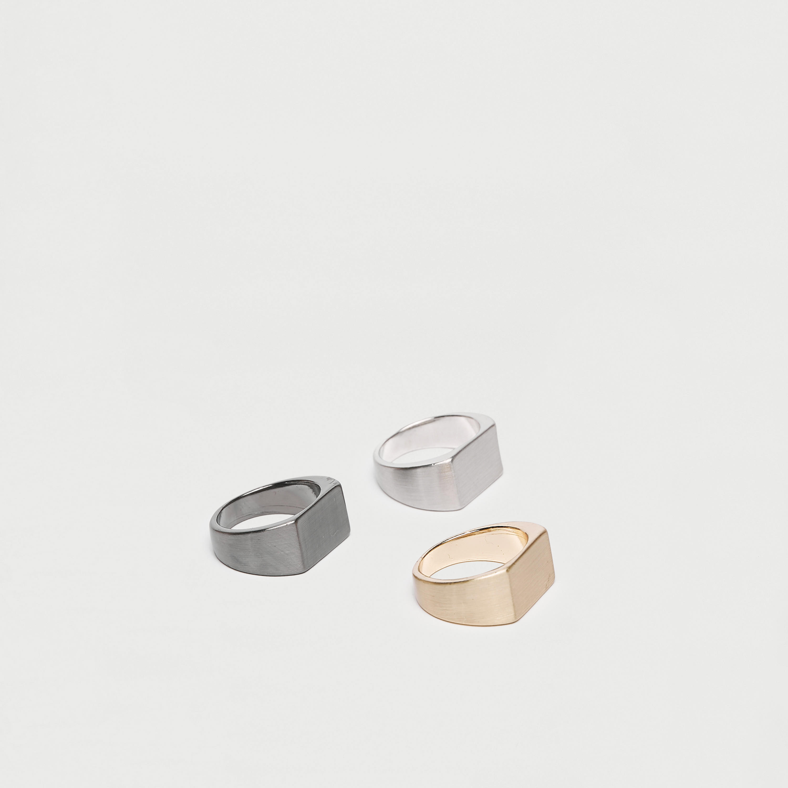 خواتم معدنيّة متنوعة - طقم 3 قطع-men-watchesandjewellery-rings-image-3