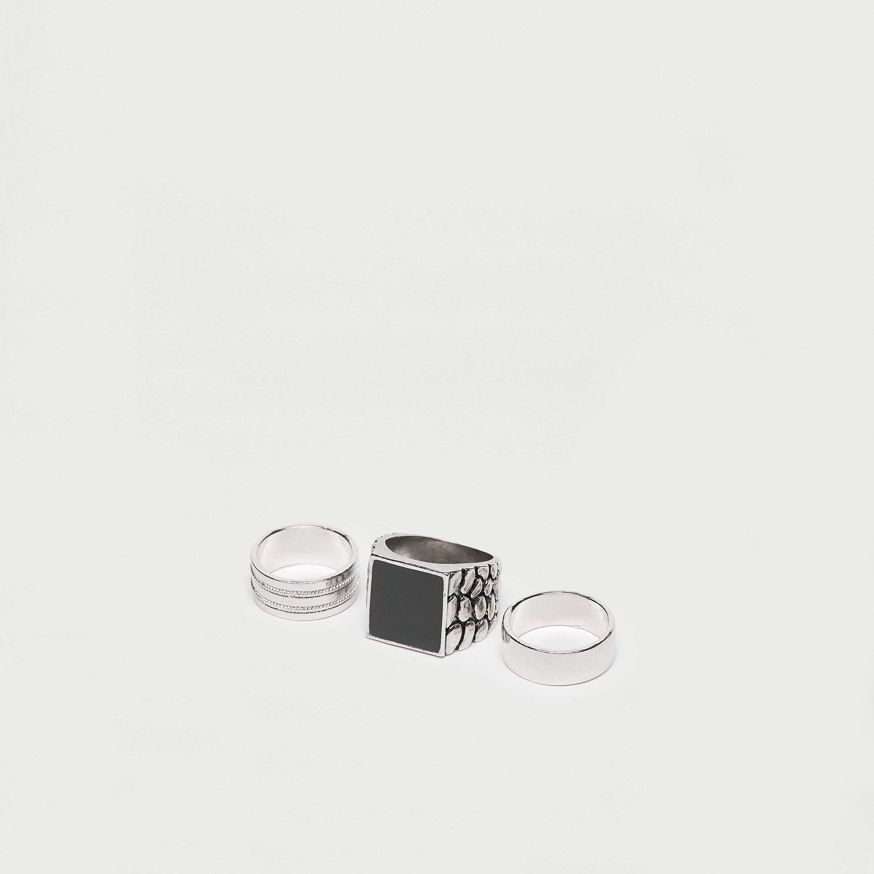 خواتم معدنيّة متنوعة - طقم 3 قطع-men-watchesandjewellery-rings-image-4