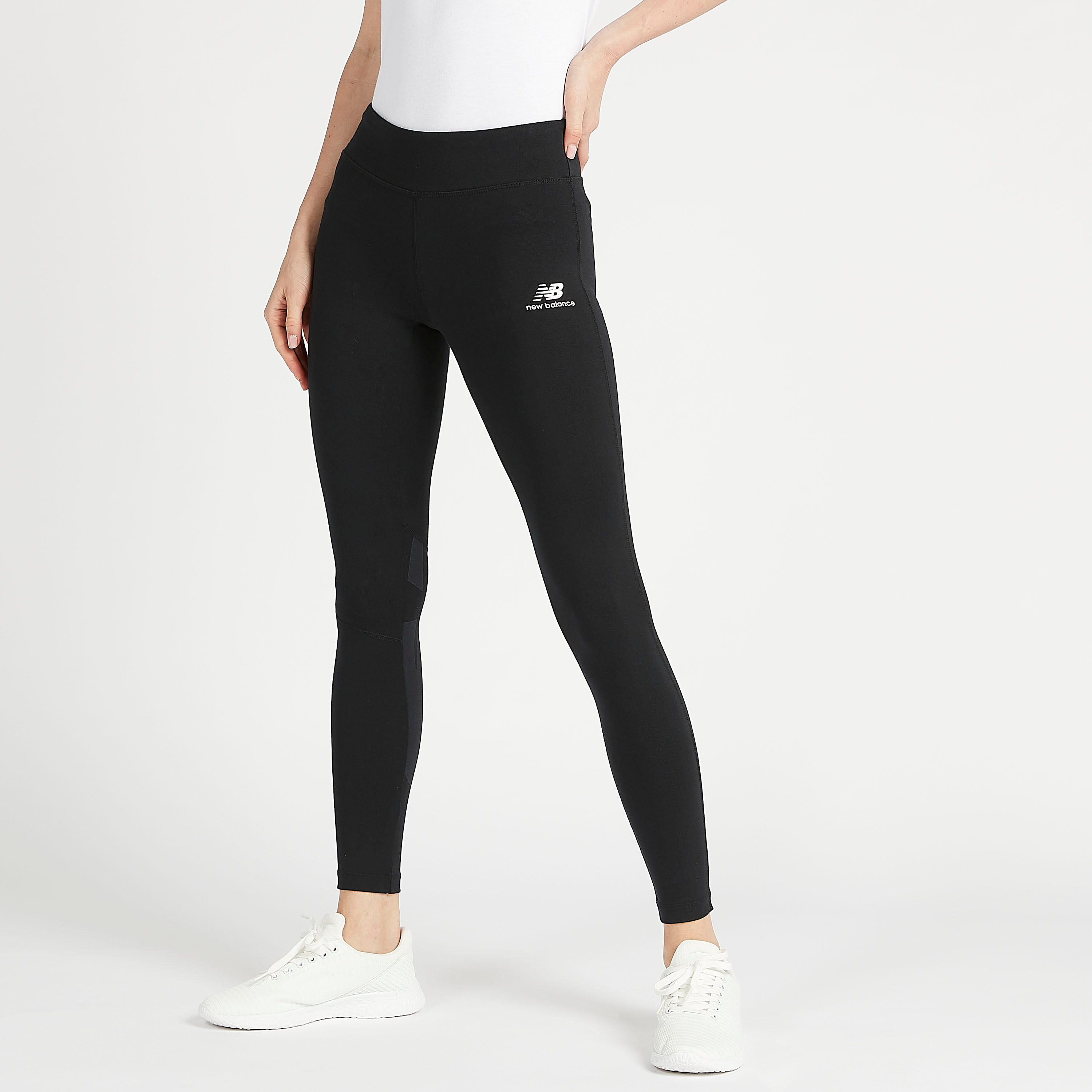 بنطلون ليقنز بطبعات وخصر مطّاطي آثليتيكس من نيو بالانس-women-clothing-bottoms-leggings-image-1