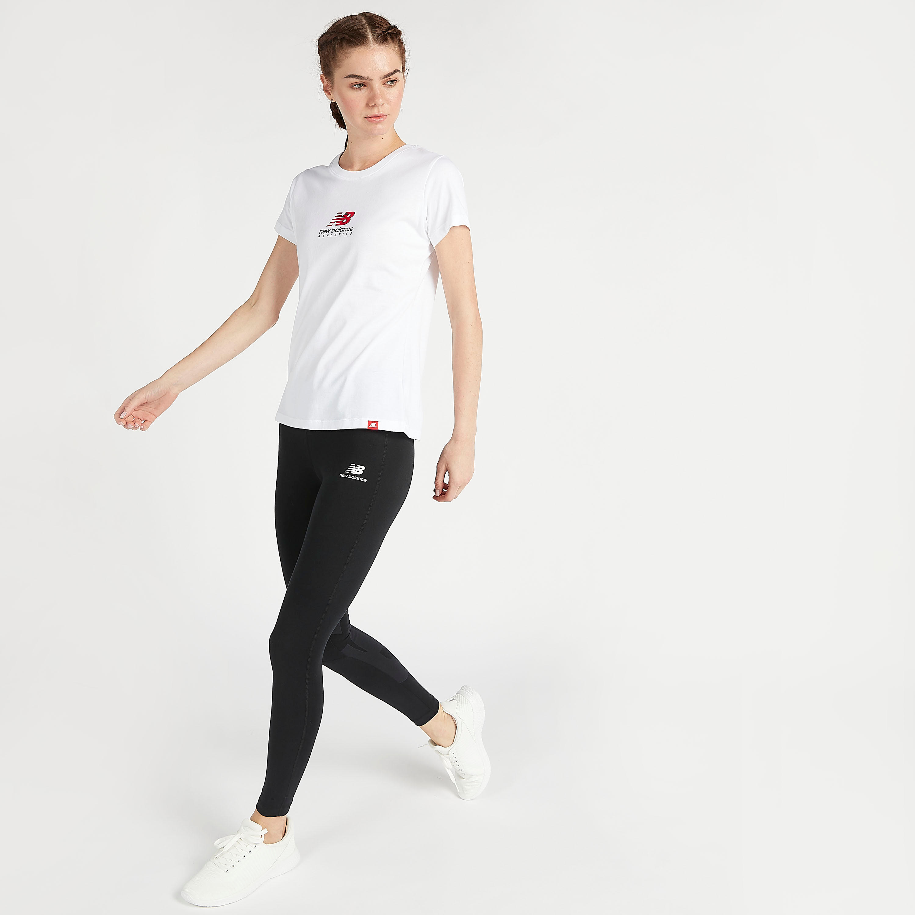 بنطلون ليقنز بطبعات وخصر مطّاطي آثليتيكس من نيو بالانس-women-clothing-bottoms-leggings-image-2