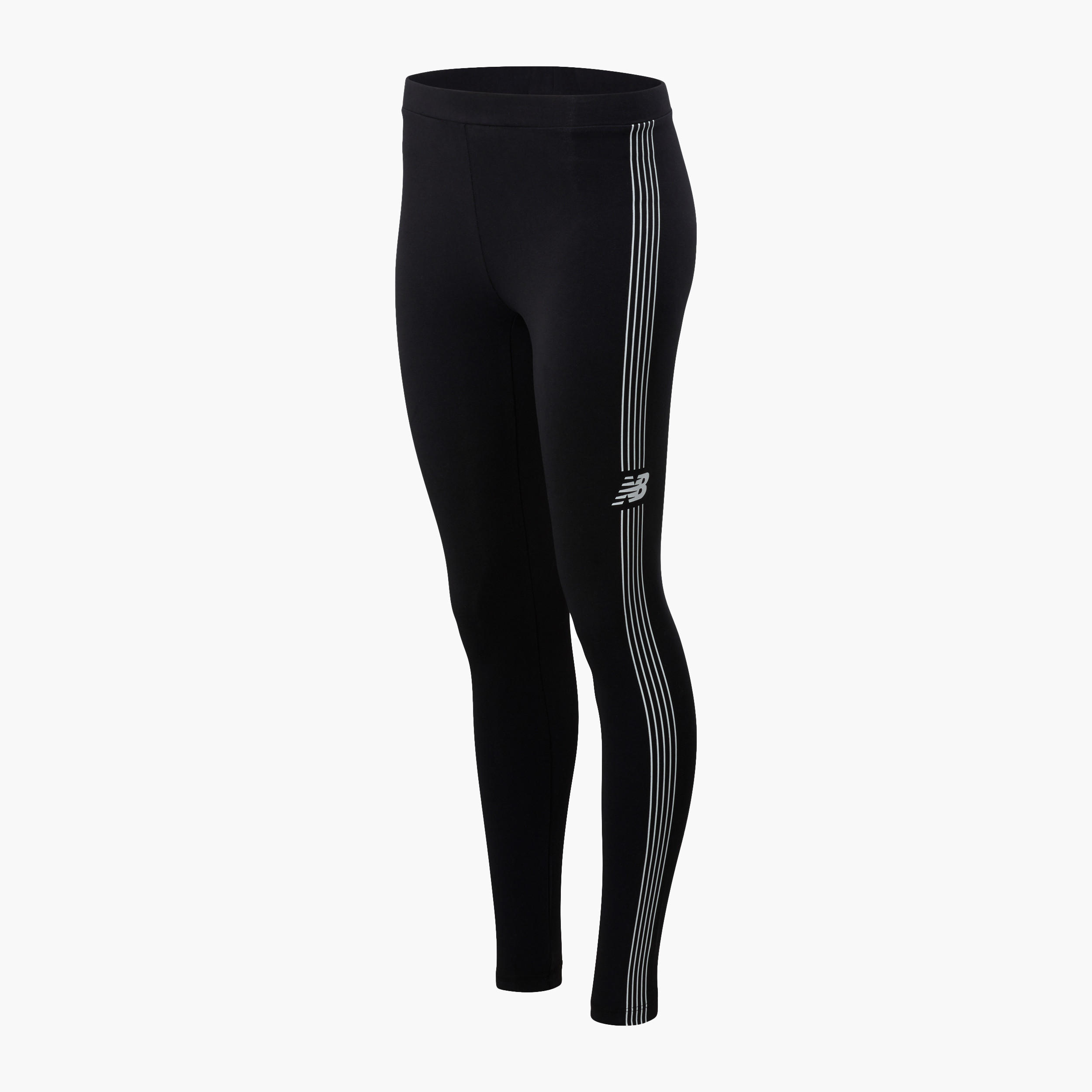 بنطلون ليقنز مخطّط بخصر مطّاطي كلاسيك من نيو بالانس-women-clothing-bottoms-leggings-image-1
