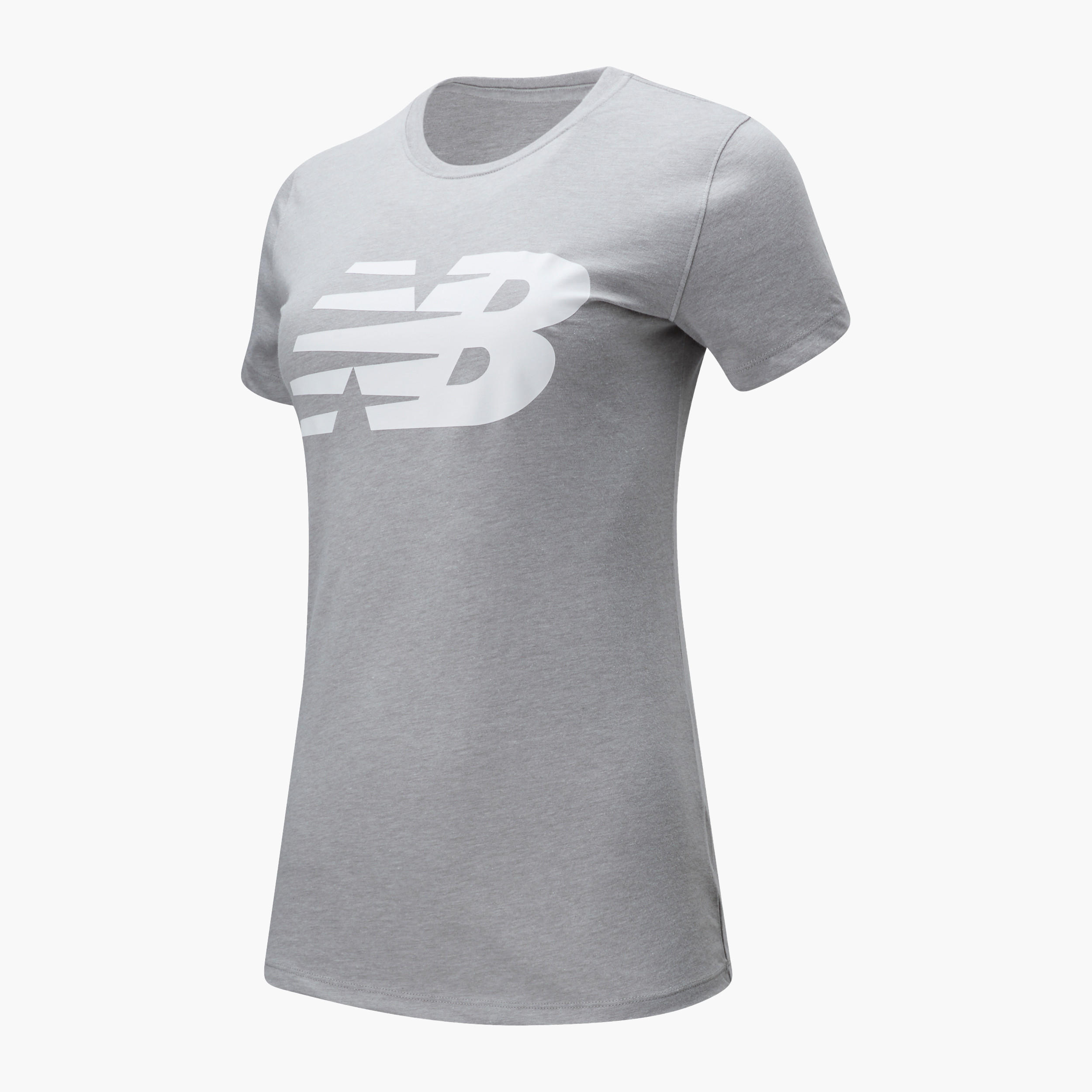 New Balance Classic Flying Logo Print T-shirt with Short Sleeves-women-clothing-sportswearandactivewear-tshirtsandvests-image-1