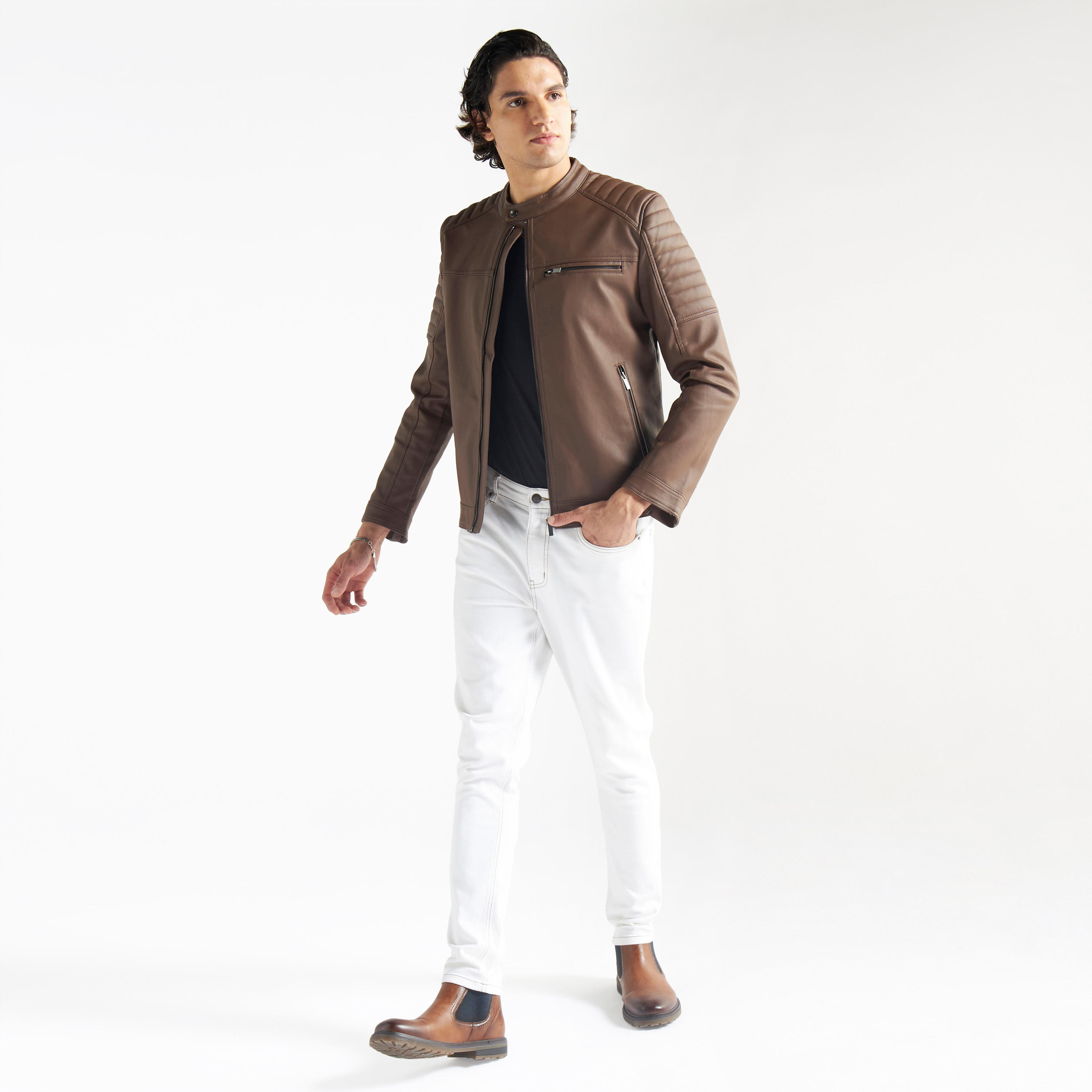 جاكيت بايكر بسحّاب وأكمام طويلة-men-clothing-jacketsandblazers-jackets-image-3
