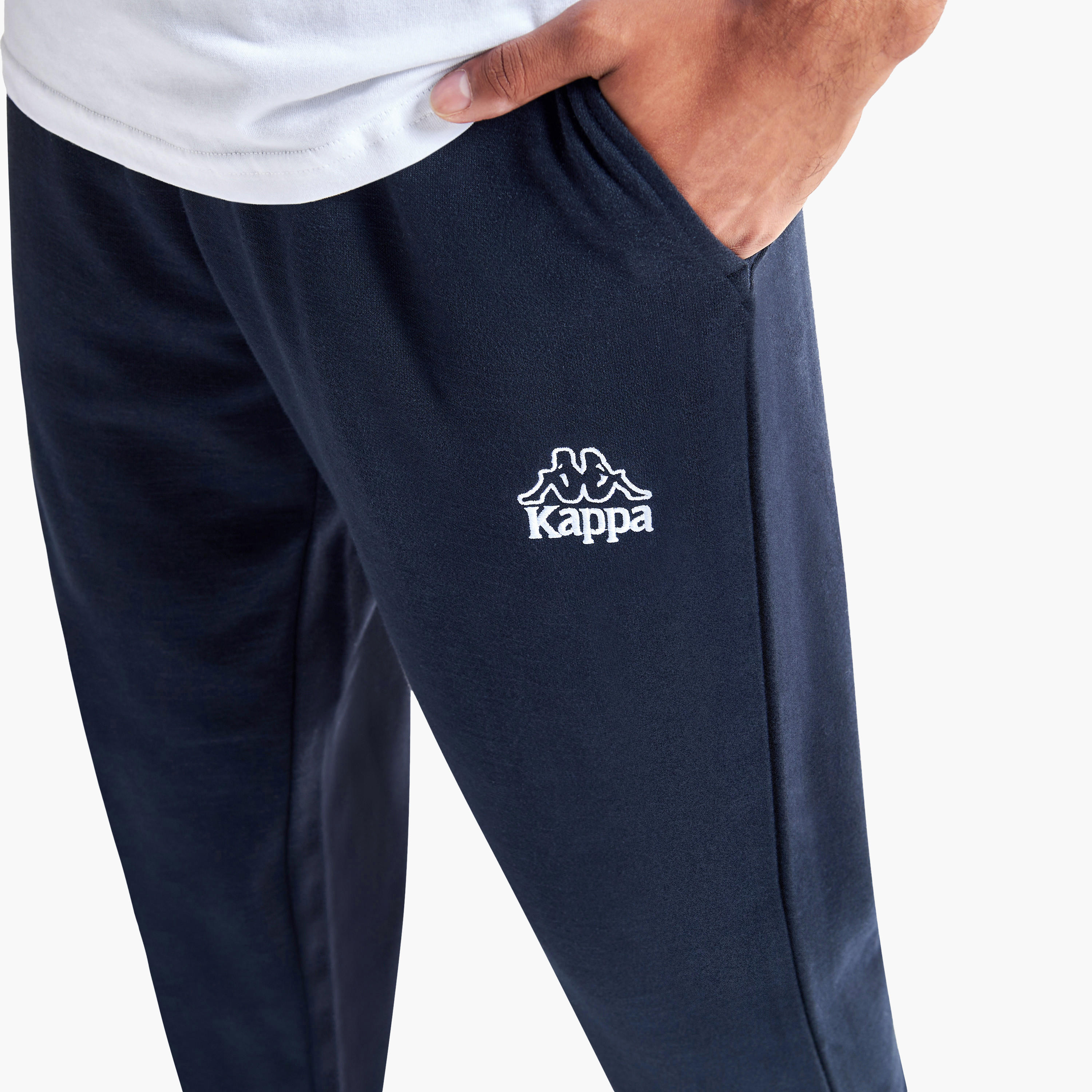 بنطلون رياضي سادة برباط إغلاق من كابا - عبوة من قطعتين-men-clothing-sportswearandactivewear-bottoms-image-4