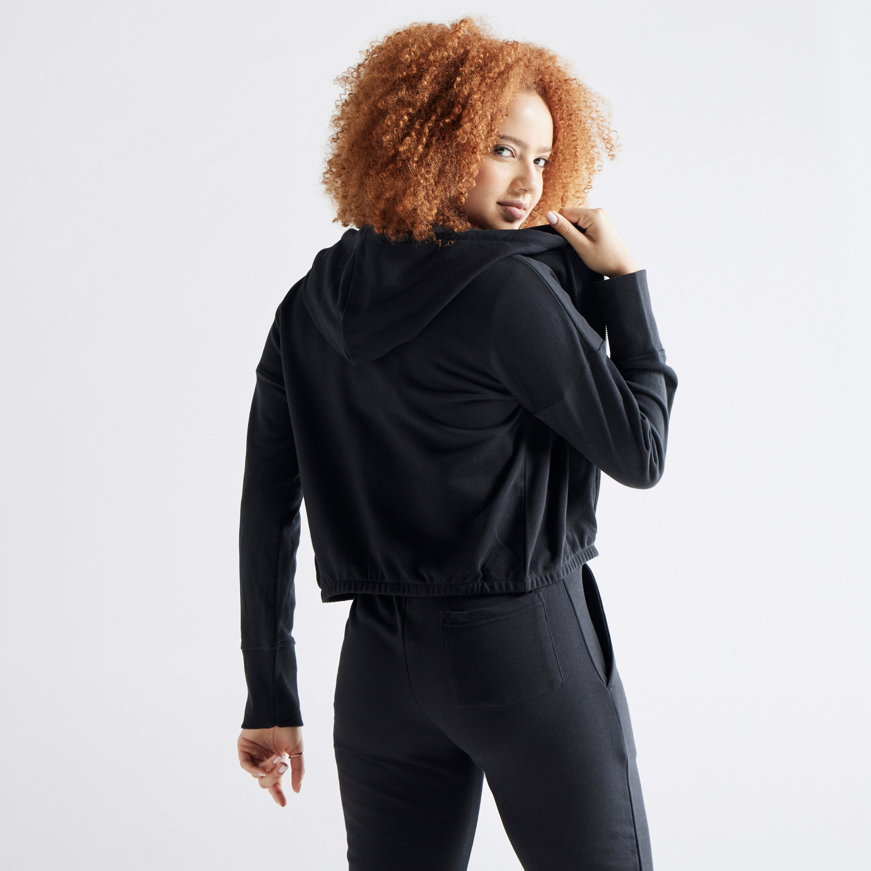 Solid Zip Through Hoodie with Long Sleeves-women-winterwear-hoodiesandsweatshirts-hoodies-image-3