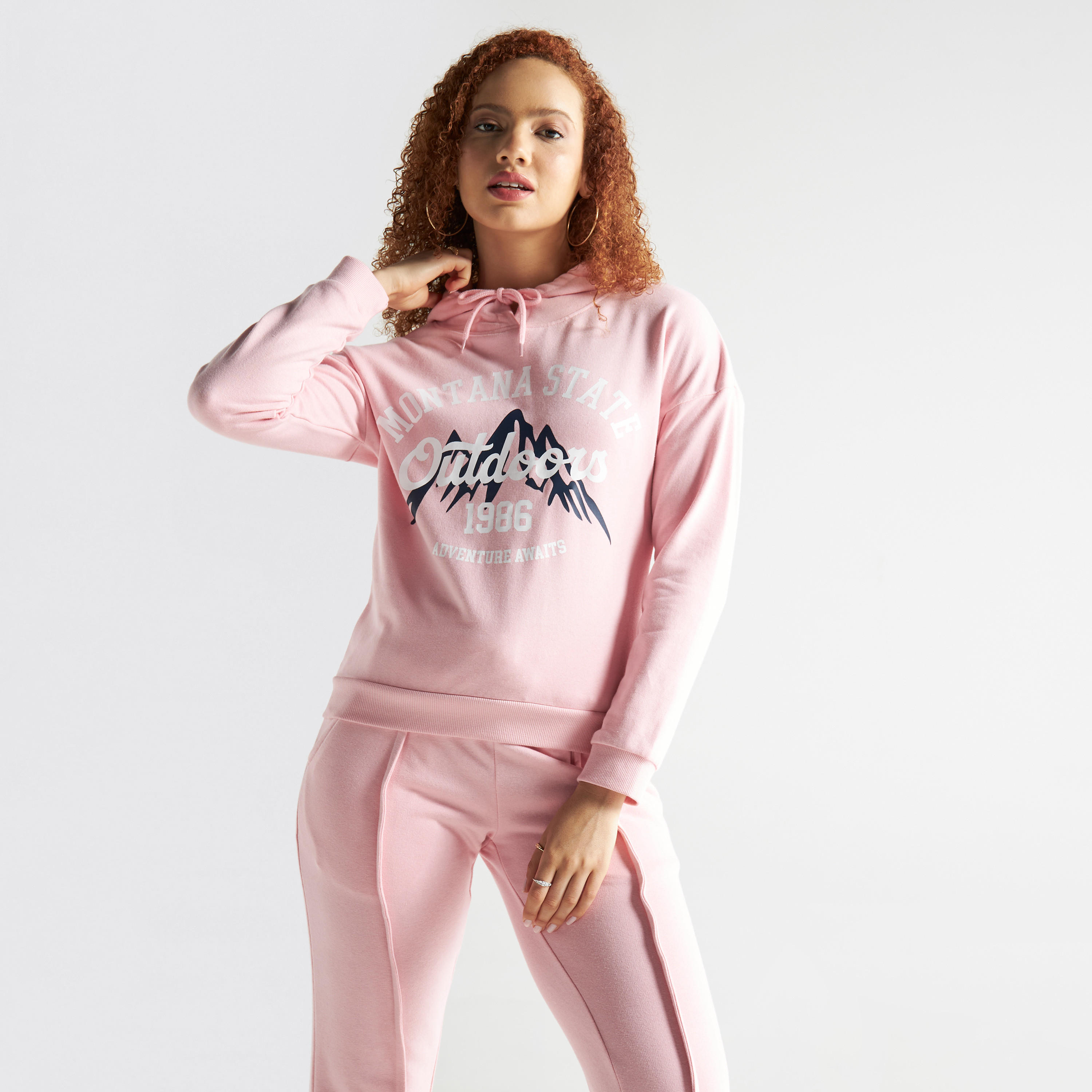 Printed Hoodie with Long Sleeves-women-winterwear-hoodiesandsweatshirts-hoodies-image-1