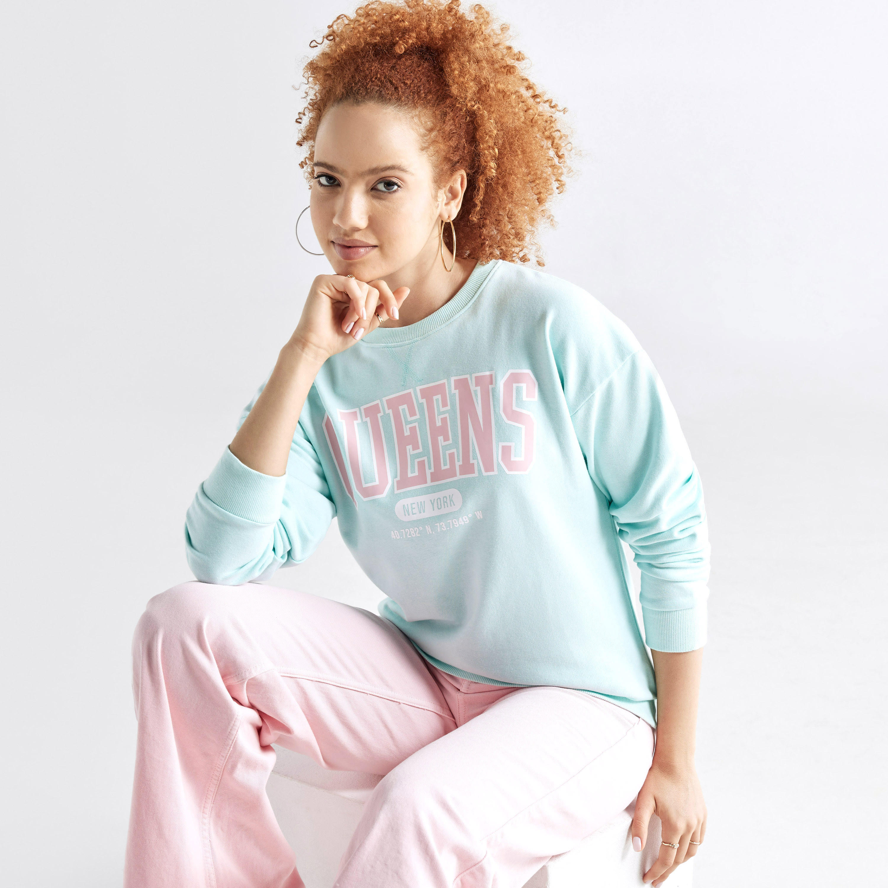 سويت شيرت بأكمام طويلة وطبعات-women-winterwear-hoodiesandsweatshirts-sweatshirts-image-4