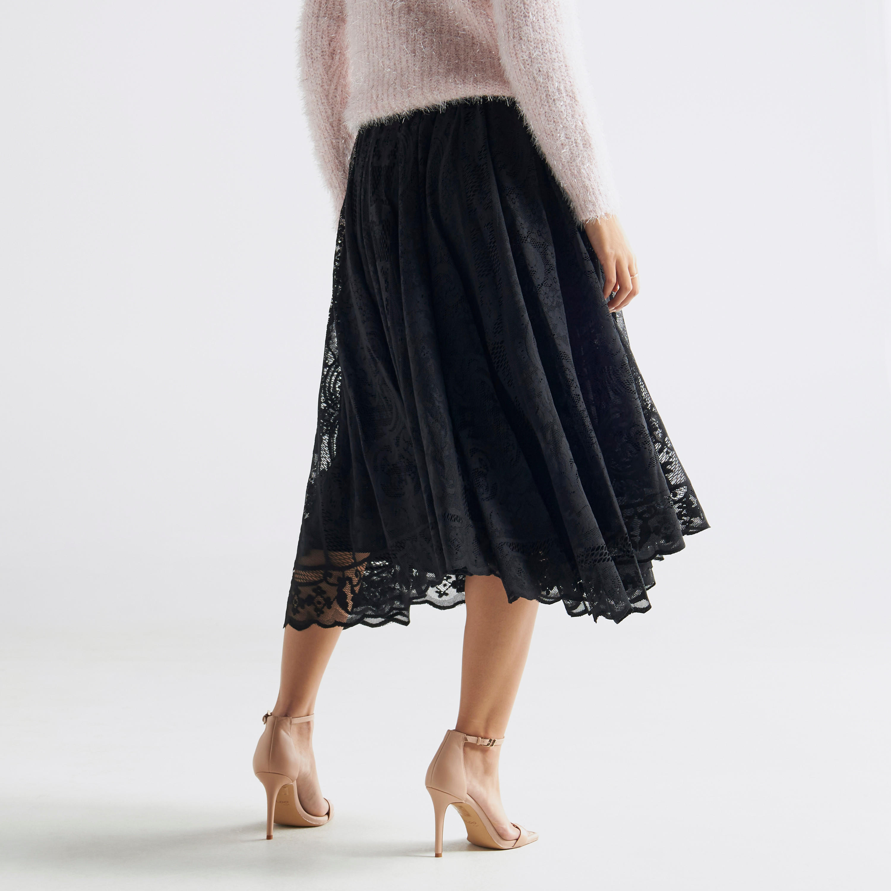 تنورة بتفاصيل دانتيل-women-clothing-bottoms-skirts-image-2