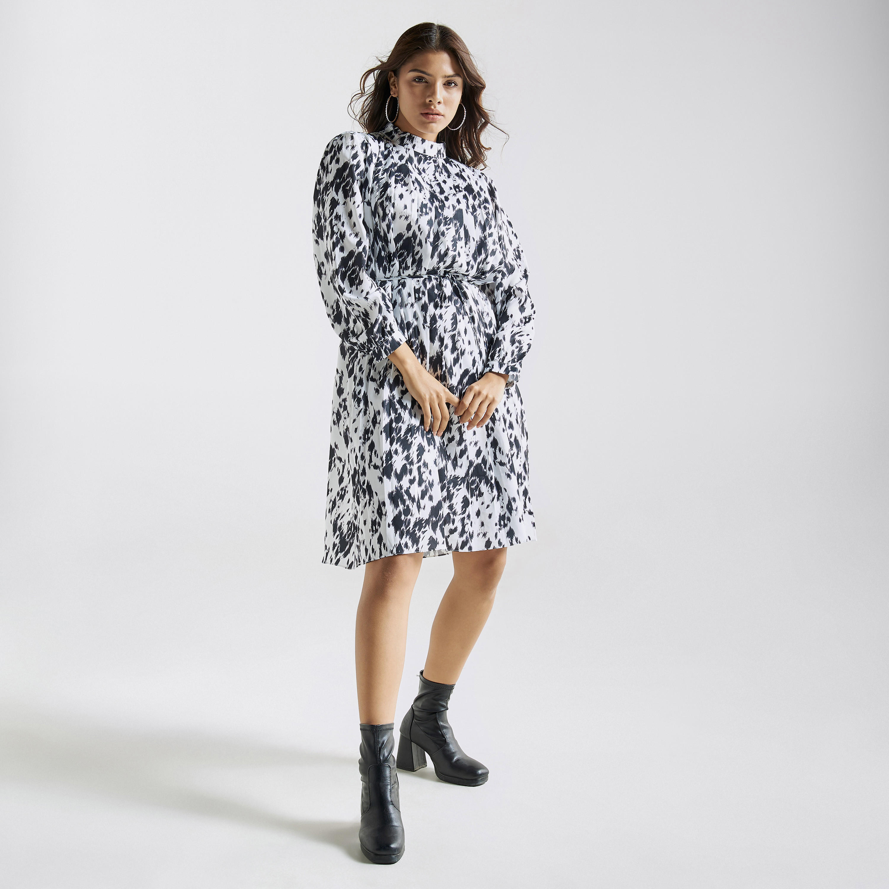 فستان بأربطة وطبعات-women-clothing-dresses-image-2