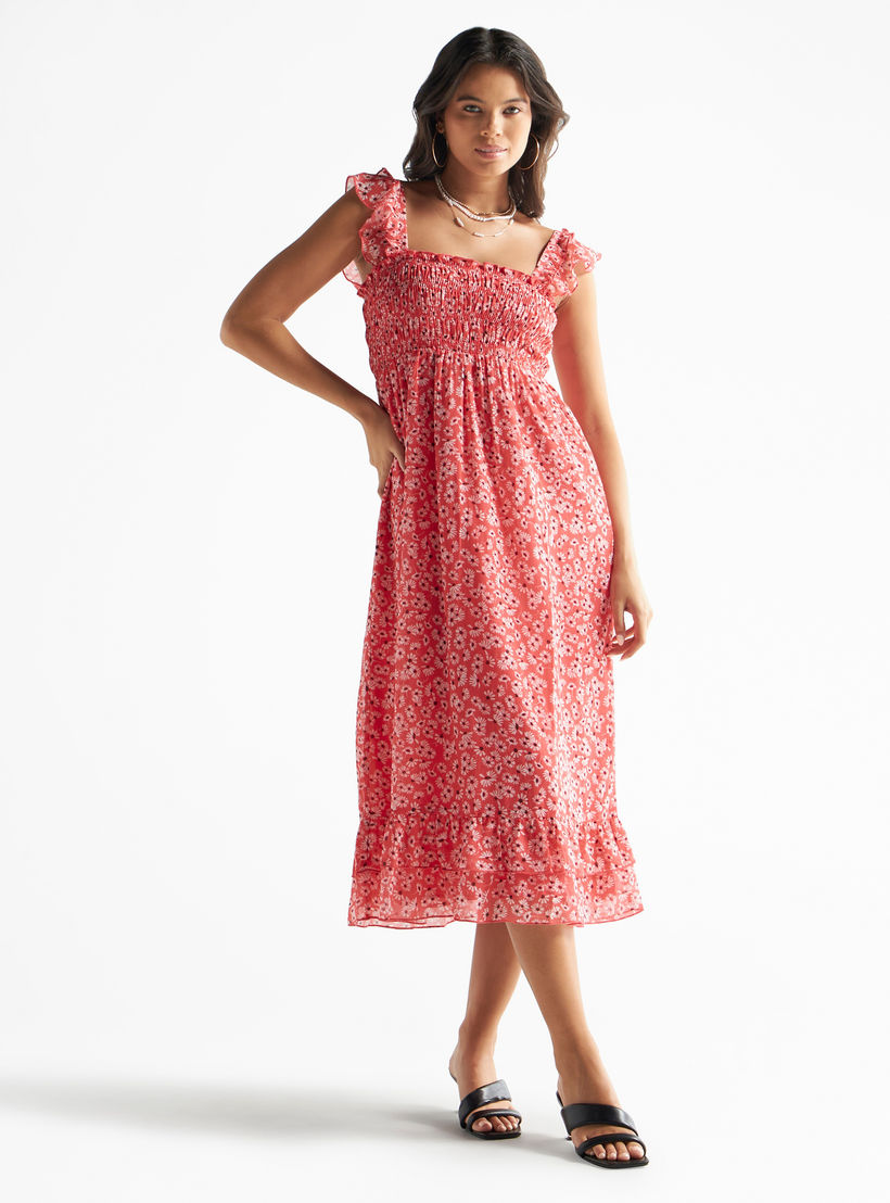 فستان دون أكمام بطبعات أزهار-women-clothing-dresses-image-2
