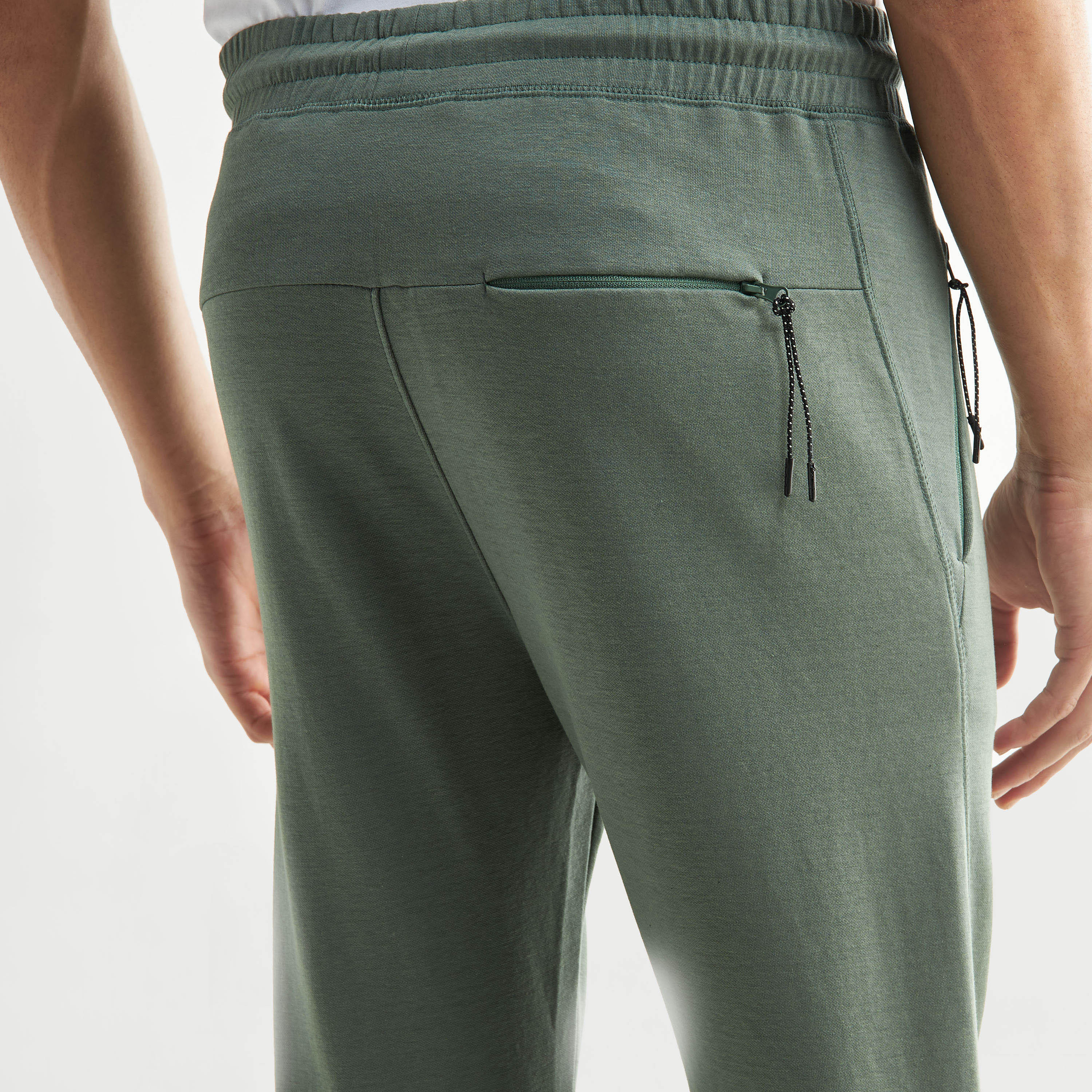Solid Flexi Waist Joggers with Drawstring Closure and Pockets-men-clothing-bottoms-joggers-image-4