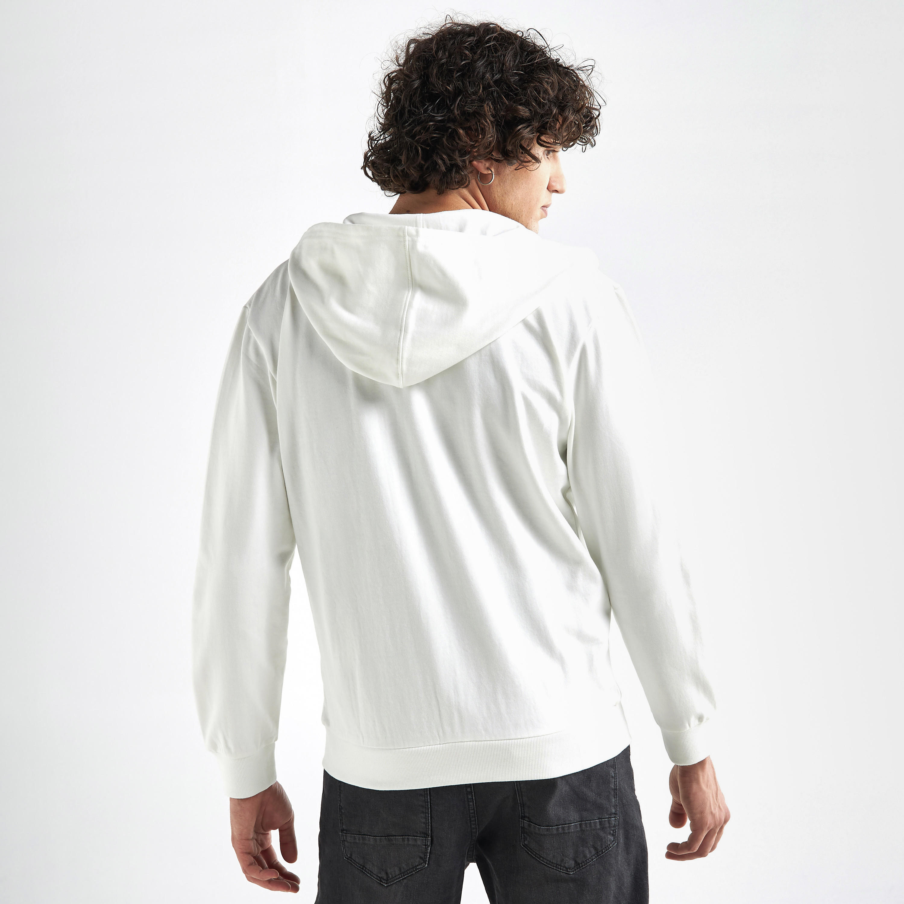 Solid Zip-Through Hoodie with Long Sleeves and Pockets-men-winterwear-hoodiesandsweatshirts-image-3