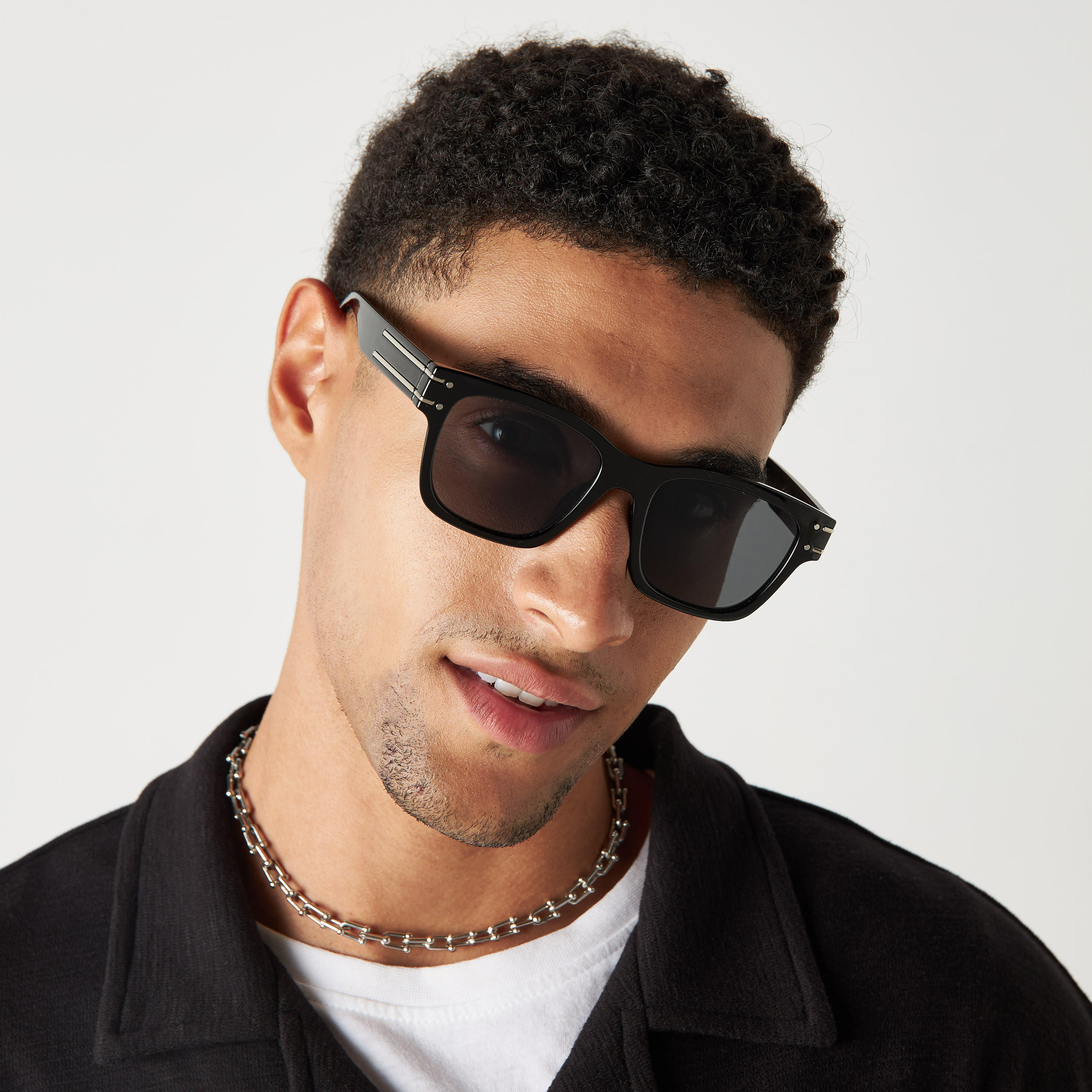 نظّارة شمسية بعدسات ملونة وإطار كامل ووسادات أنف-men-sunglasses-image-2