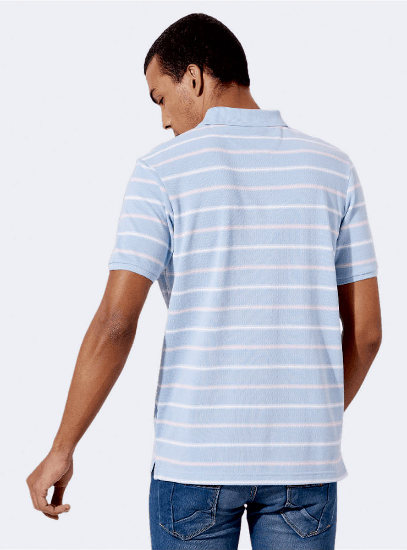 Fahrenheit Striped Polo T-shirt with Short Sleeves-men-clothing-tshirtsandpolos-polos-image-4