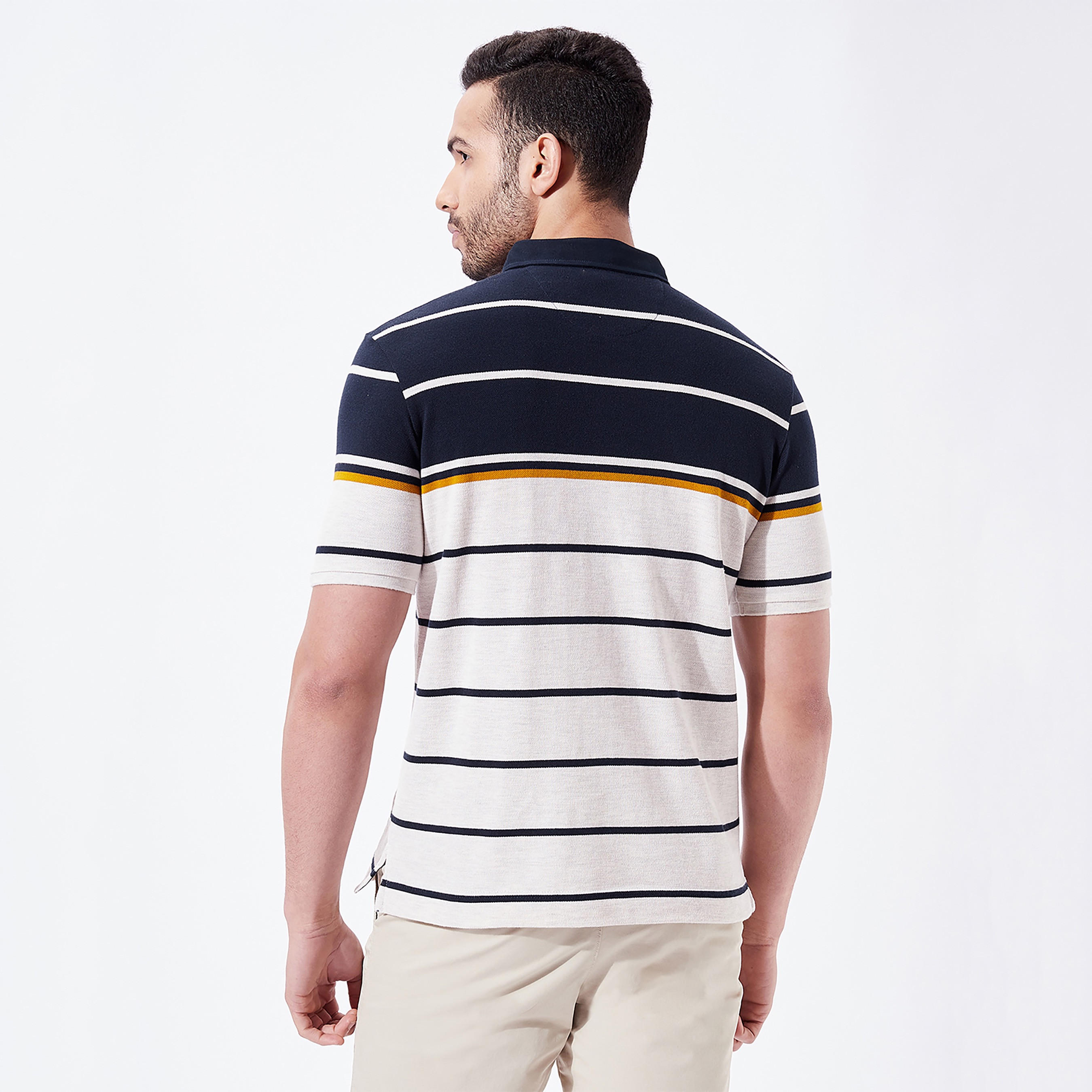 Fahrenheit Striped Polo T-shirt with Short Sleeves-men-clothing-tshirtsandpolos-polos-image-3