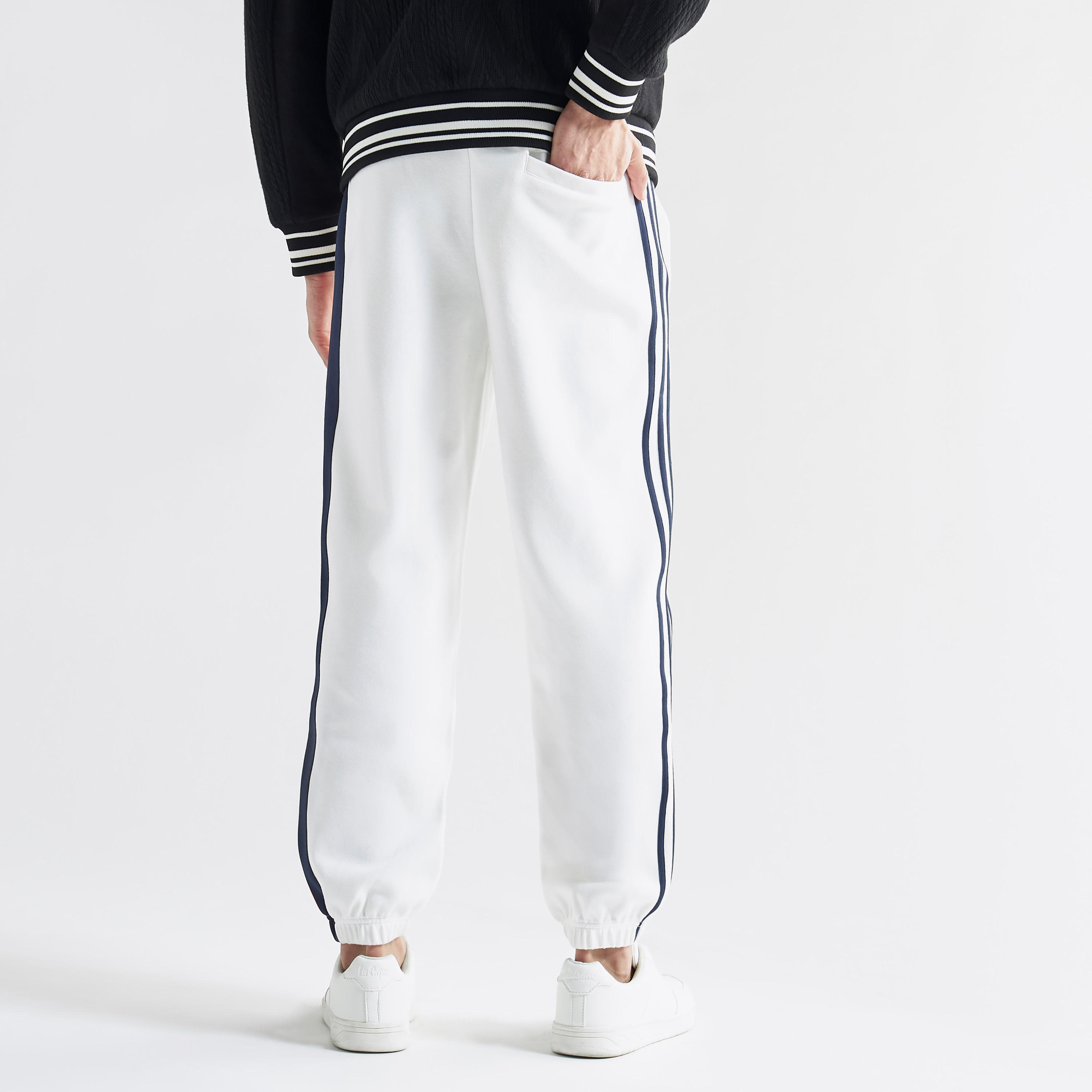 Panelled Joggers with Drawstring Closure and Pockets-men-clothing-bottoms-joggers-image-3