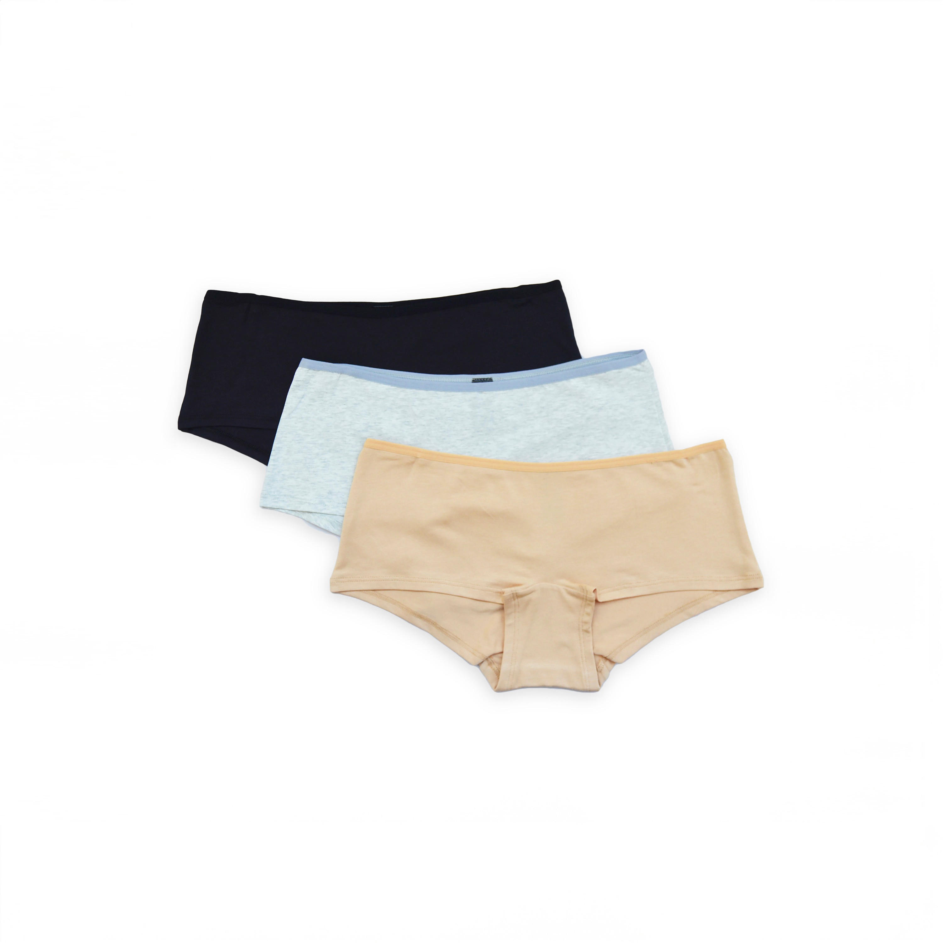 سراويل بوي شورت بخصر مطاطي من آدارايا- طقم من 3 قطع-women-clothing-lingerie-panties-image-7