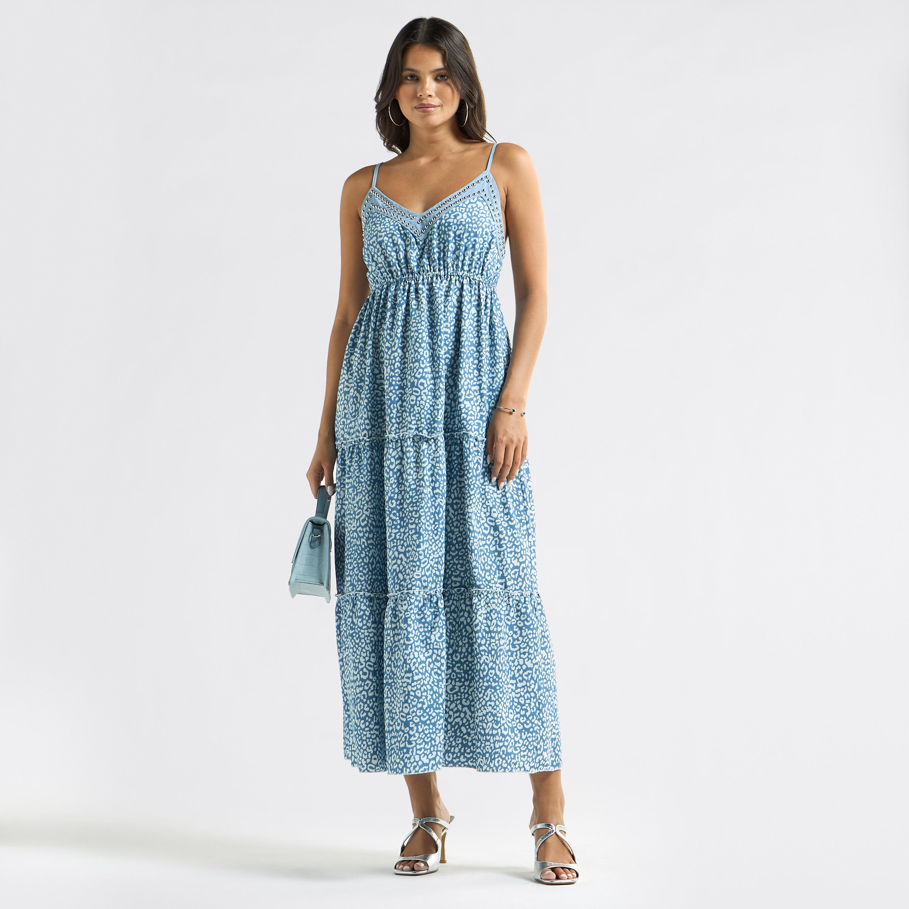 فستان دون أكمام متعدد الطبقات بطبعات-women-clothing-dresses-image-1