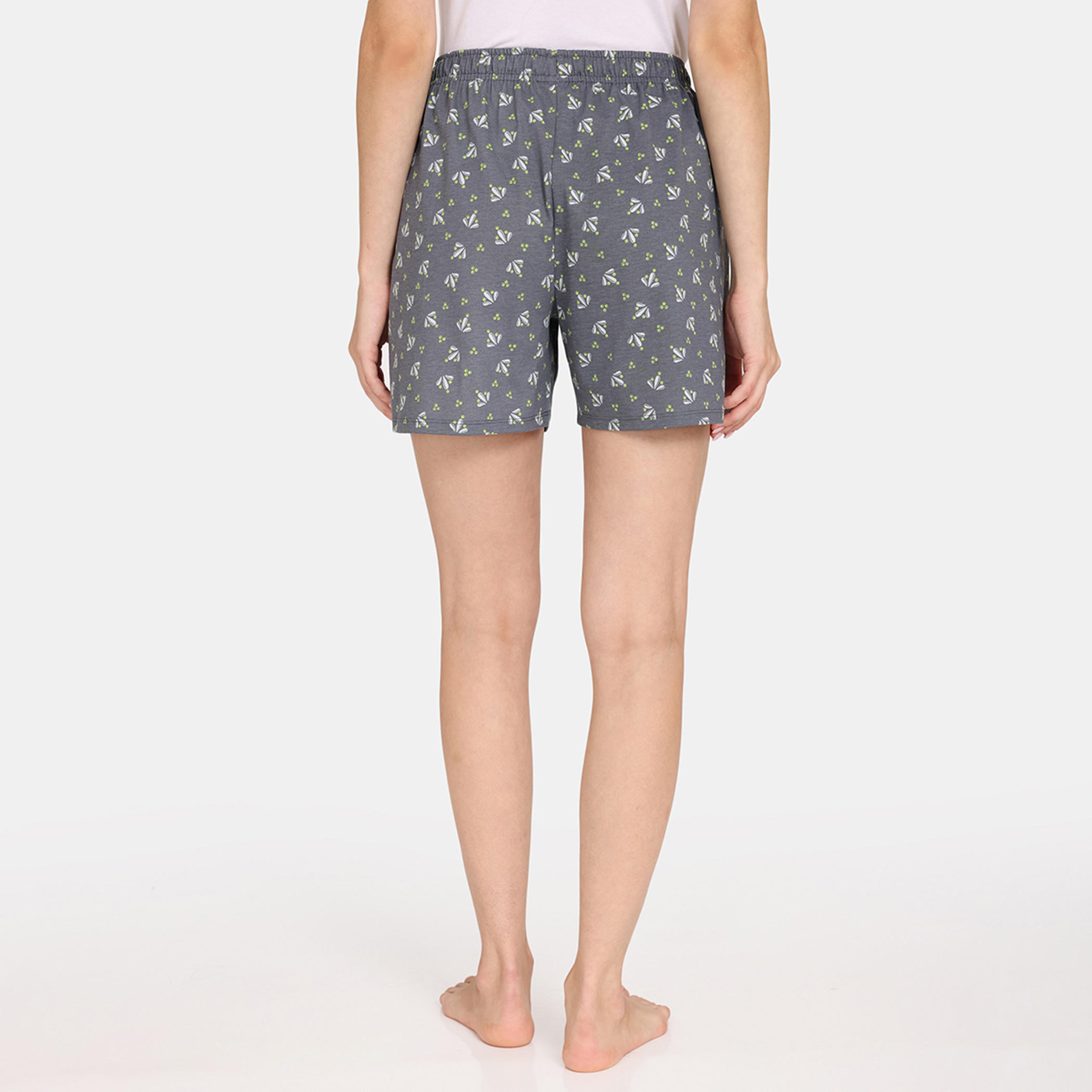 شورتات بطبعات ورباط إغلاق من زيفامي - طقم من قطعتين-women-clothing-nightwear-pyjamas-bottoms-image-11