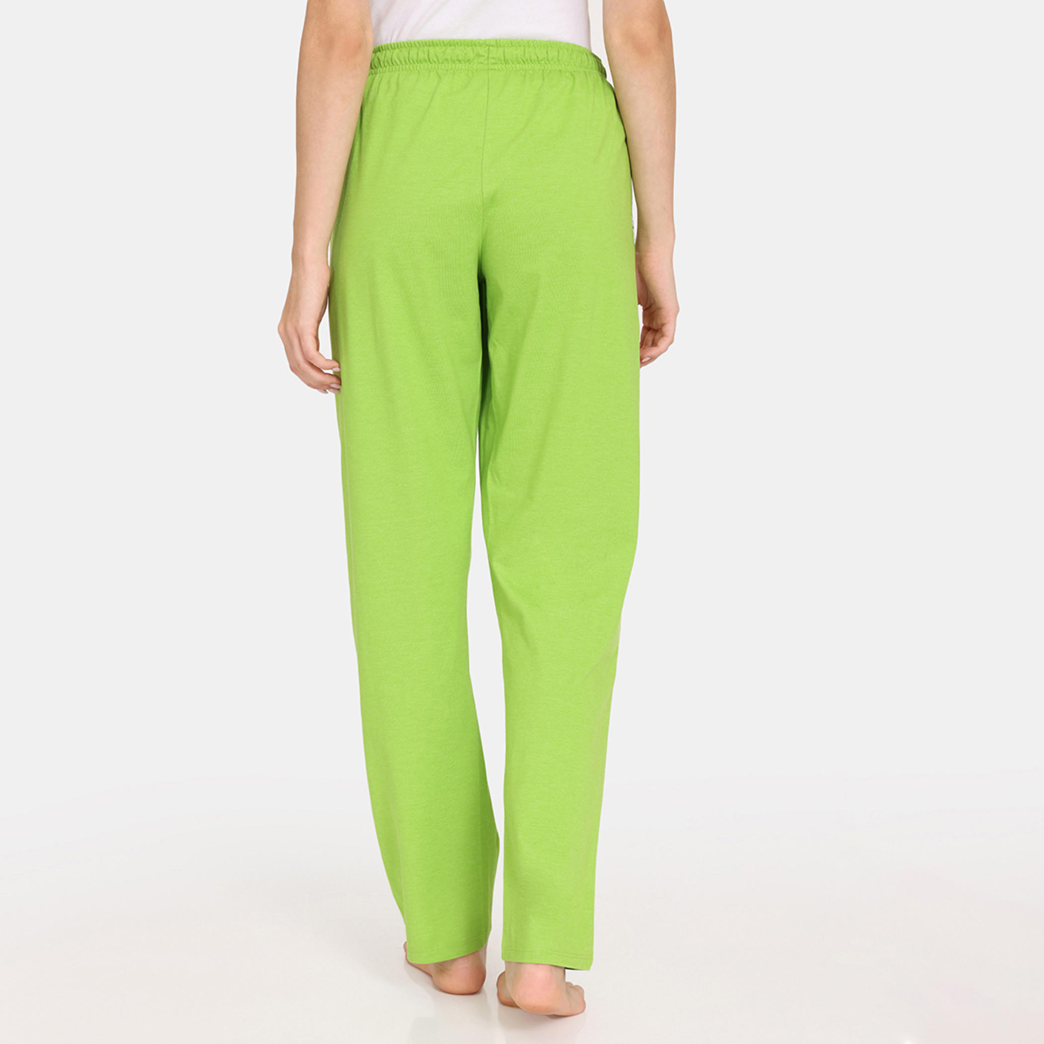 بنطلونات بيجاما برباط إغلاق وطبعات من زيفامي - طقم من قطعتن-women-clothing-nightwear-pyjamas-bottoms-image-6