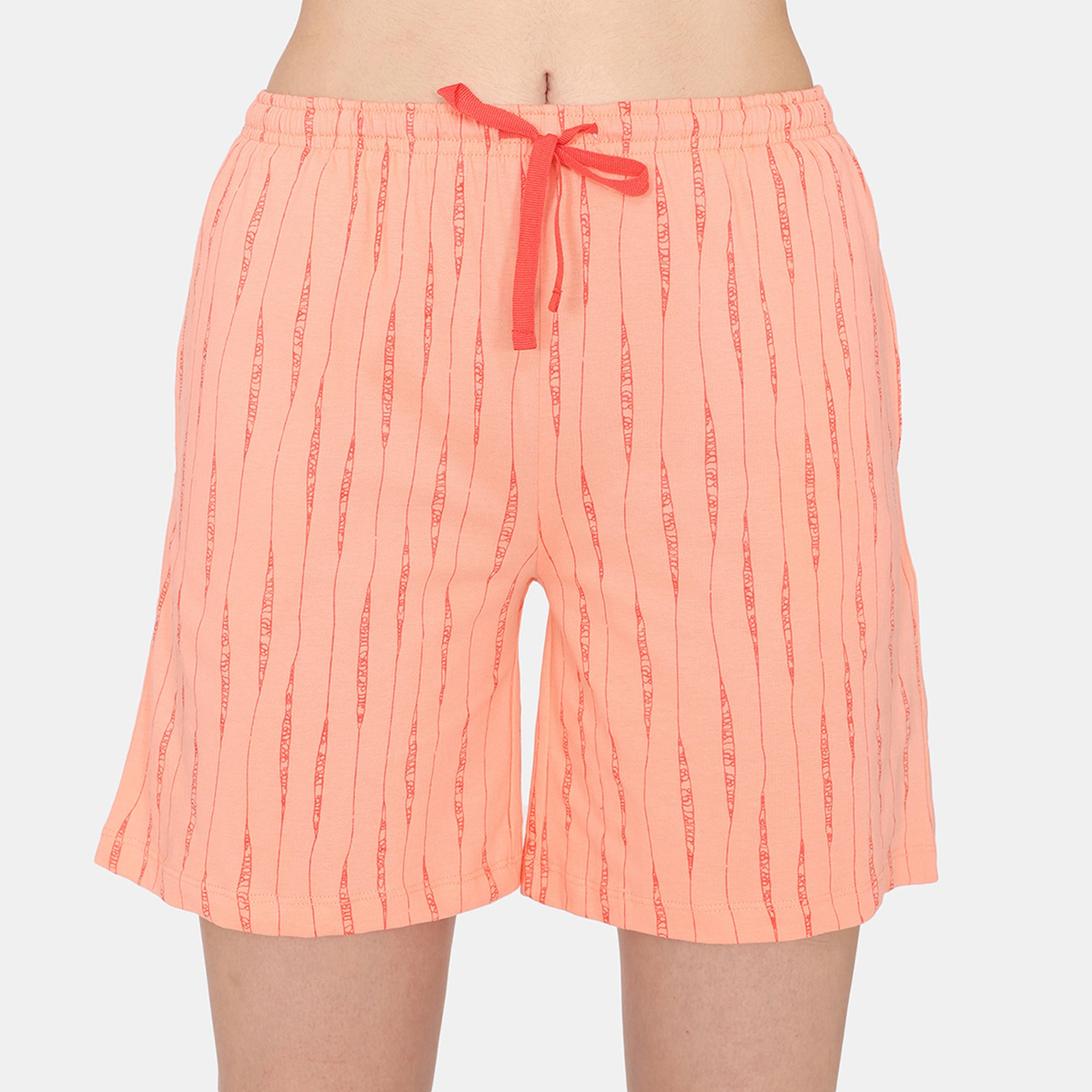طقم شورت وتيشيرت 3 قطع بطبعات من زيفامي-women-clothing-nightwear-pyjamas-shortsets-image-12
