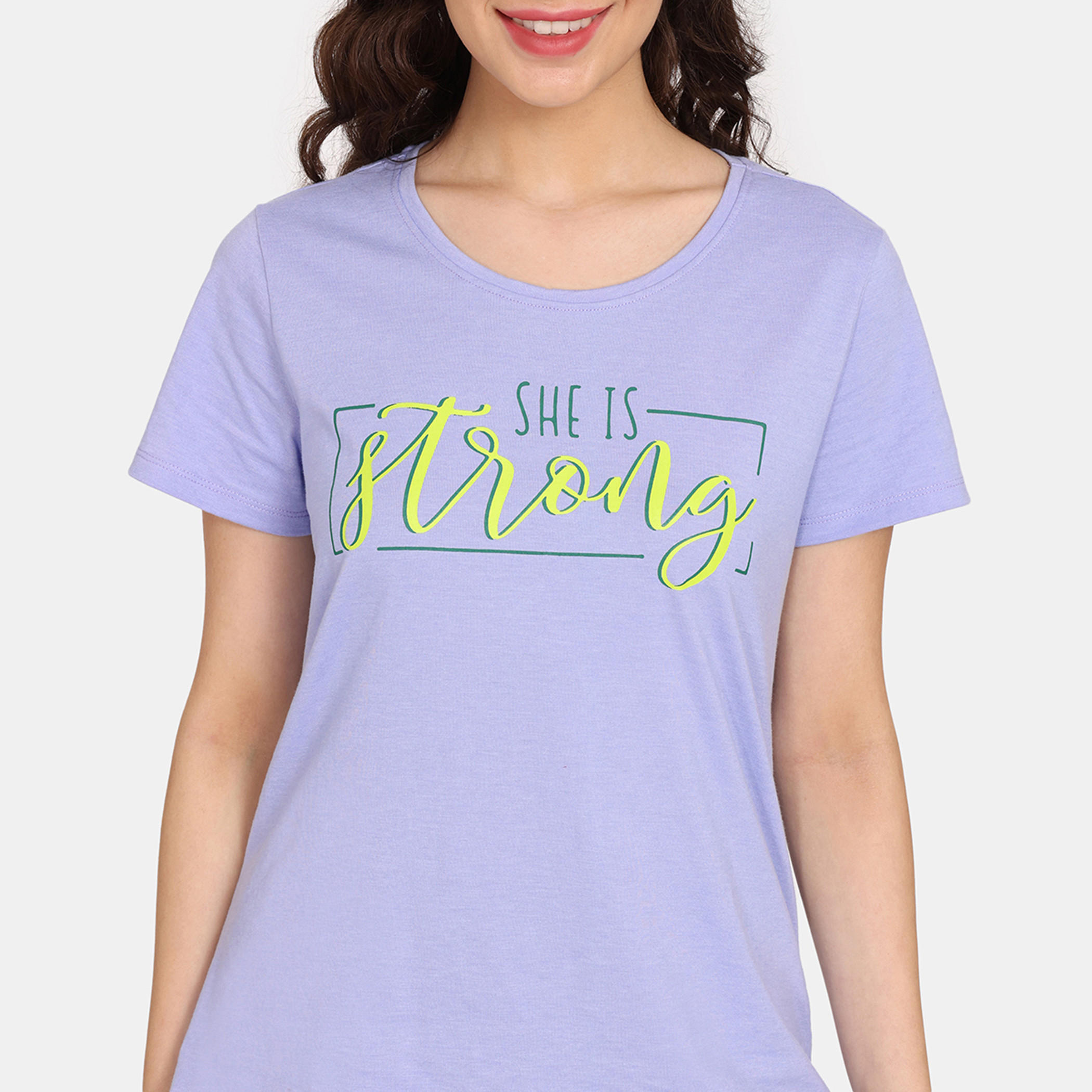 تيشيرتات بأكمام قصيرة وطبعات من زيفامي - طقم من قطعتين-women-clothing-nightwear-pyjamas-tops-image-8