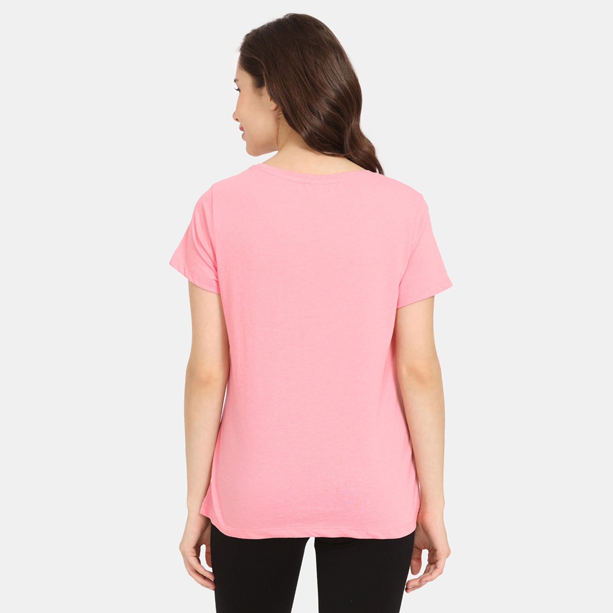 تيشيرتات بأكمام قصيرة وطبعات من زيفامي - طقم من قطعتين-women-clothing-nightwear-pyjamas-tops-image-61
