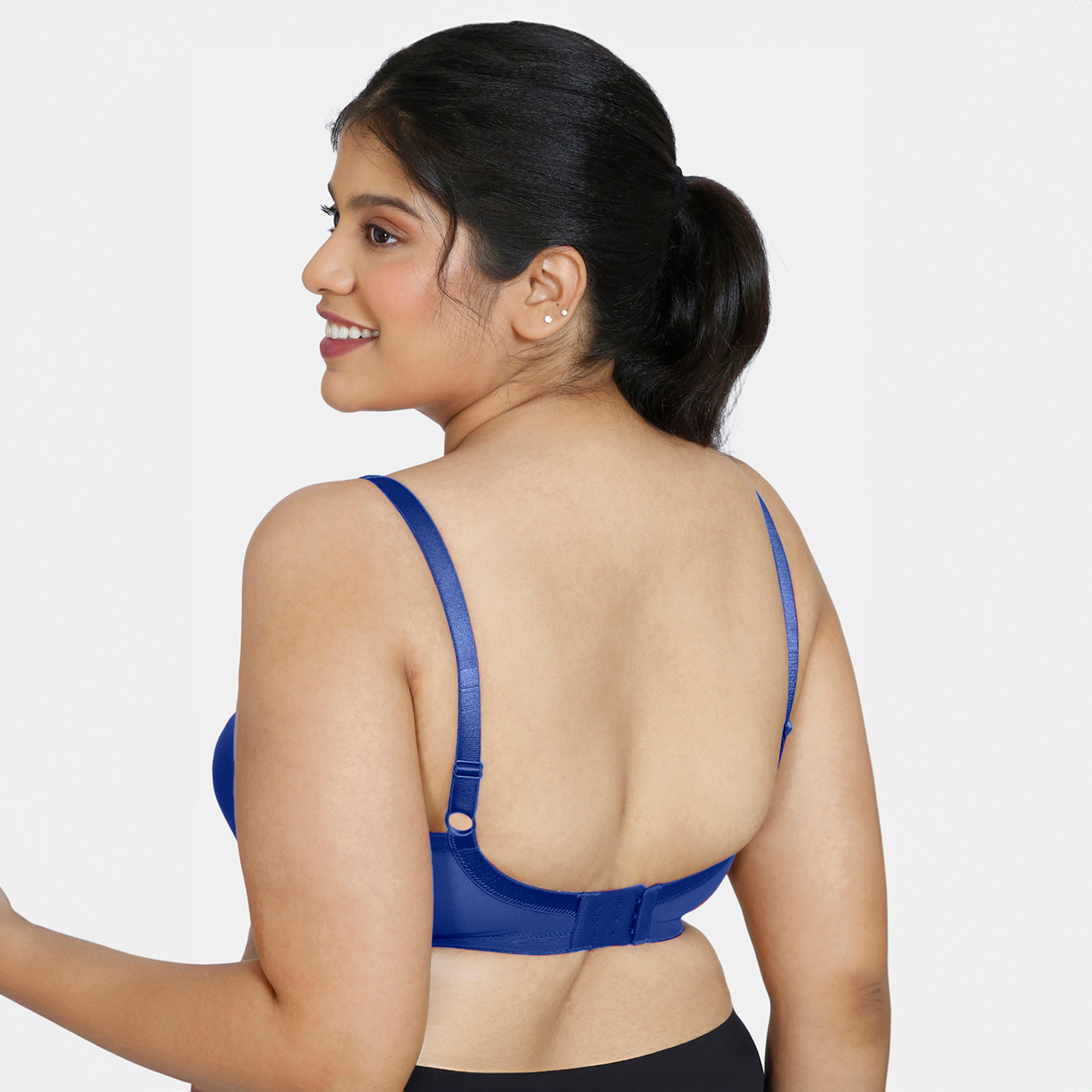 صدريّة بدون سلك وغير مبطنة مع مشبك إغلاق من زيفامي-women-clothing-lingerie-bras-image-2