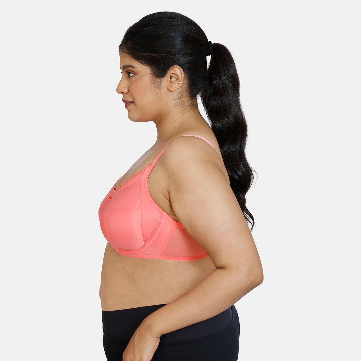 Zivame Wired Non-Padded Support Bra with Adjustable Straps-women-clothing-lingerie-bras-image-6