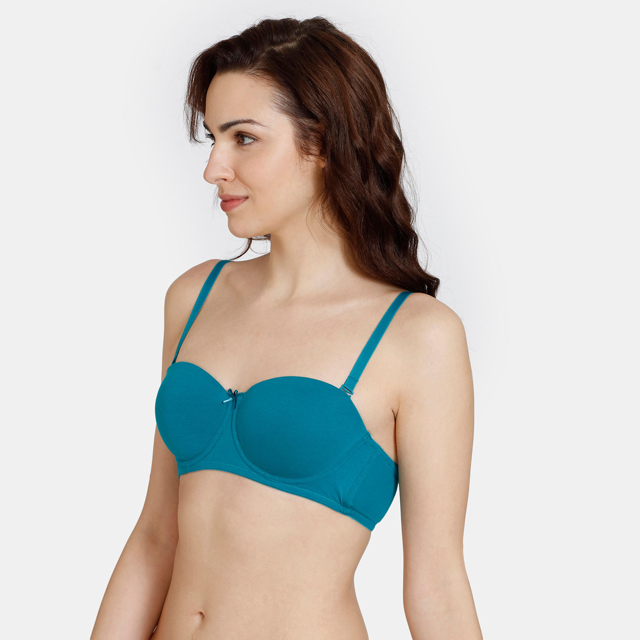 صدريّة بالكوينت مبطنة بسلك وحمّالات قابلة للفصل من زيفامي-women-clothing-lingerie-bras-image-4