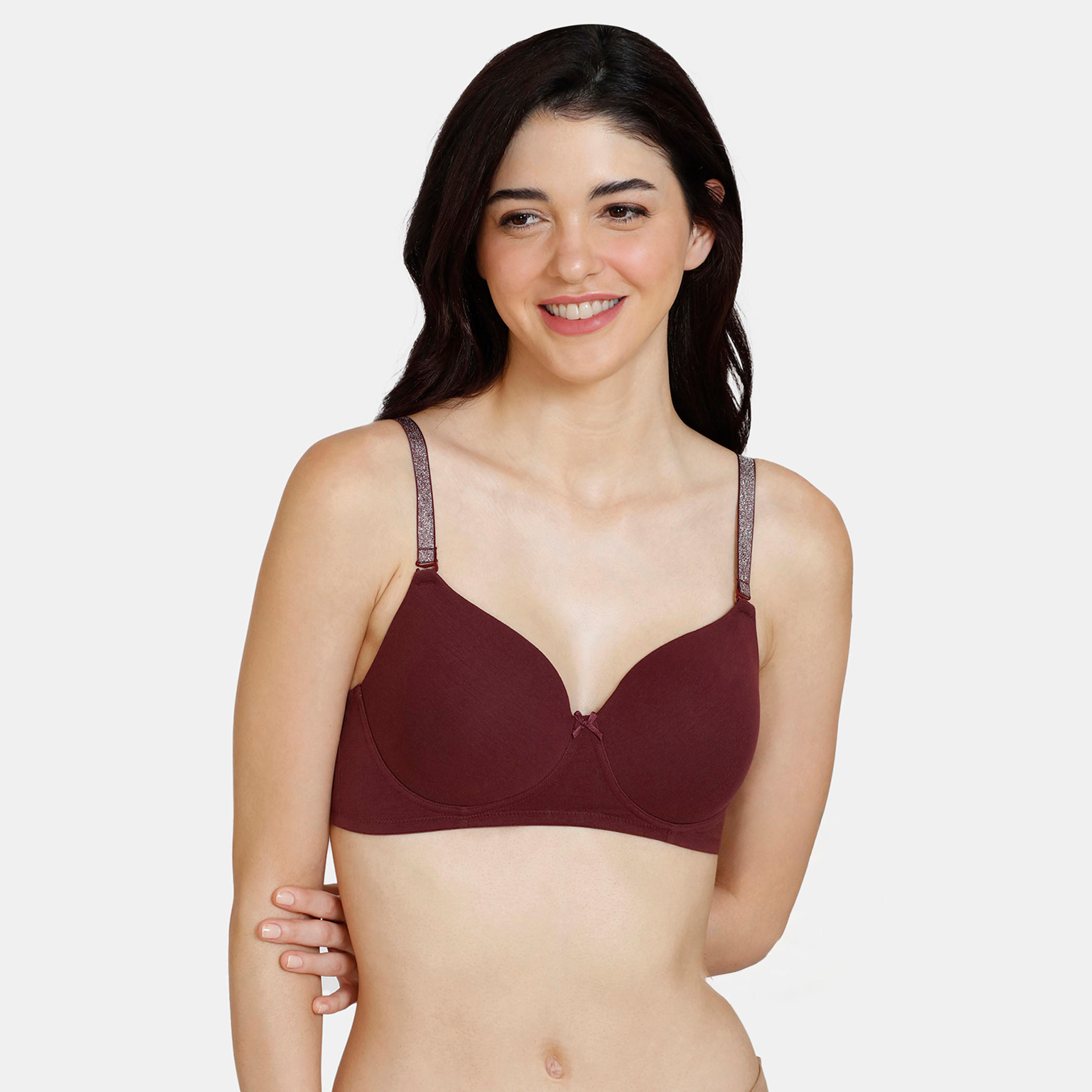 Zivame Bra with Hook and Eye Closure-women-clothing-lingerie-bras-image-1