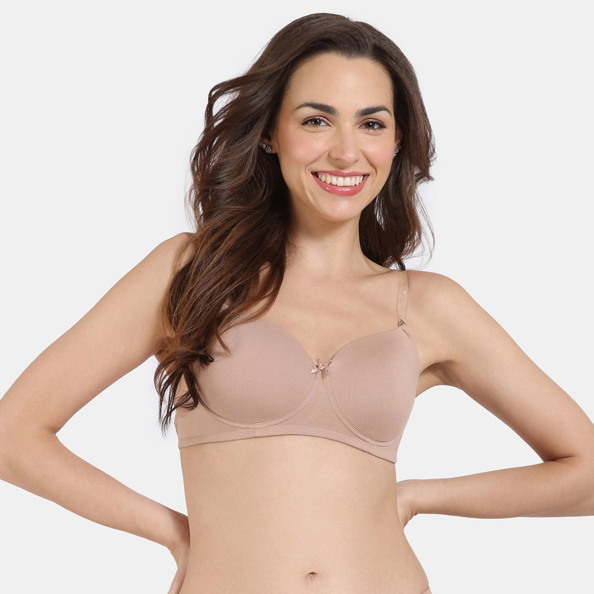 Shop Zivame Padded Bra with Detachable Strap Online Splash UAE