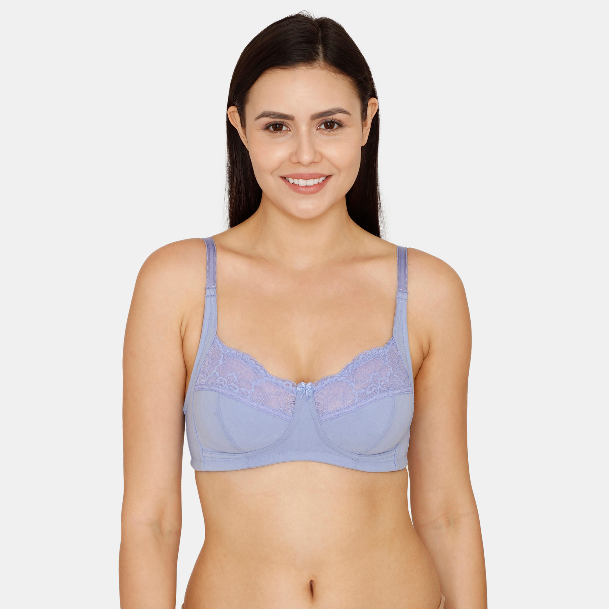 صدرية دانتيل بمشبك إغلاق من زيفامي-women-clothing-lingerie-bras-image-1