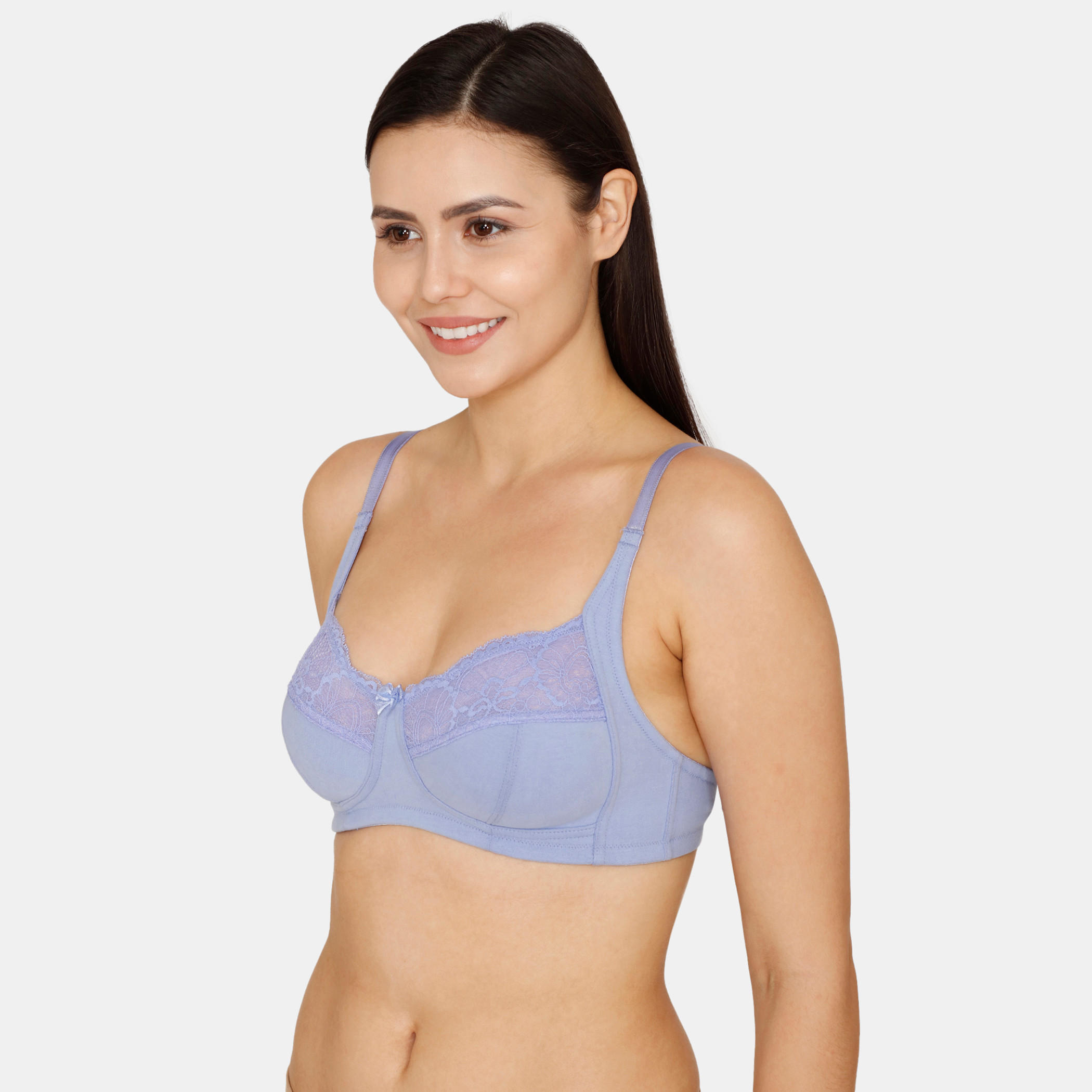 صدرية دانتيل بمشبك إغلاق من زيفامي-women-clothing-lingerie-bras-image-2