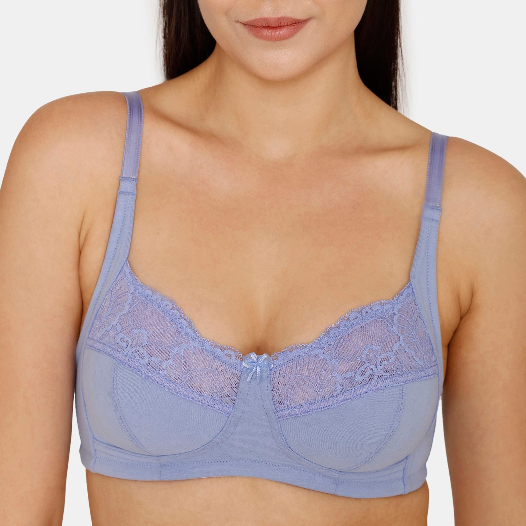 صدرية دانتيل بمشبك إغلاق من زيفامي-women-clothing-lingerie-bras-image-4