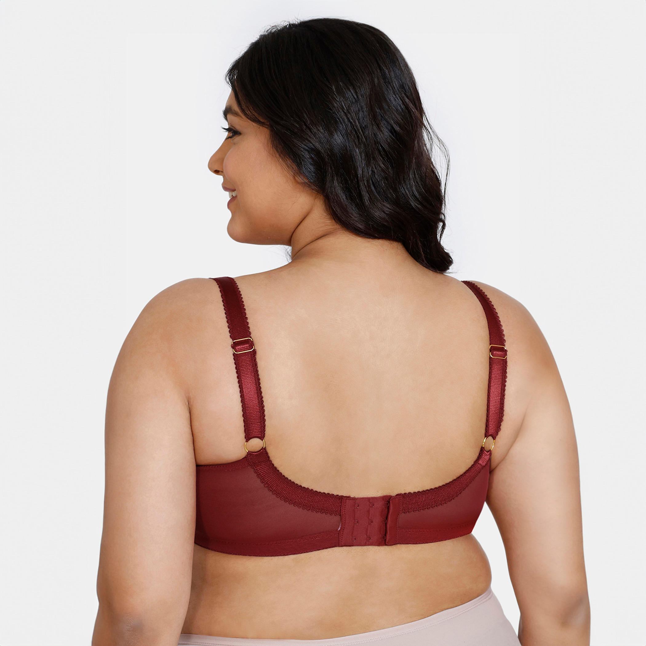 صدرية بتفاصيل دانتيل ومشبك إغلاق من زيفامي-women-clothing-lingerie-bras-image-2