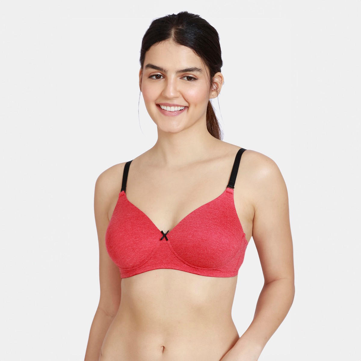 صدريّة تيشيرت مبطنة بدون سلك من زيفامي-women-clothing-lingerie-bras-image-9