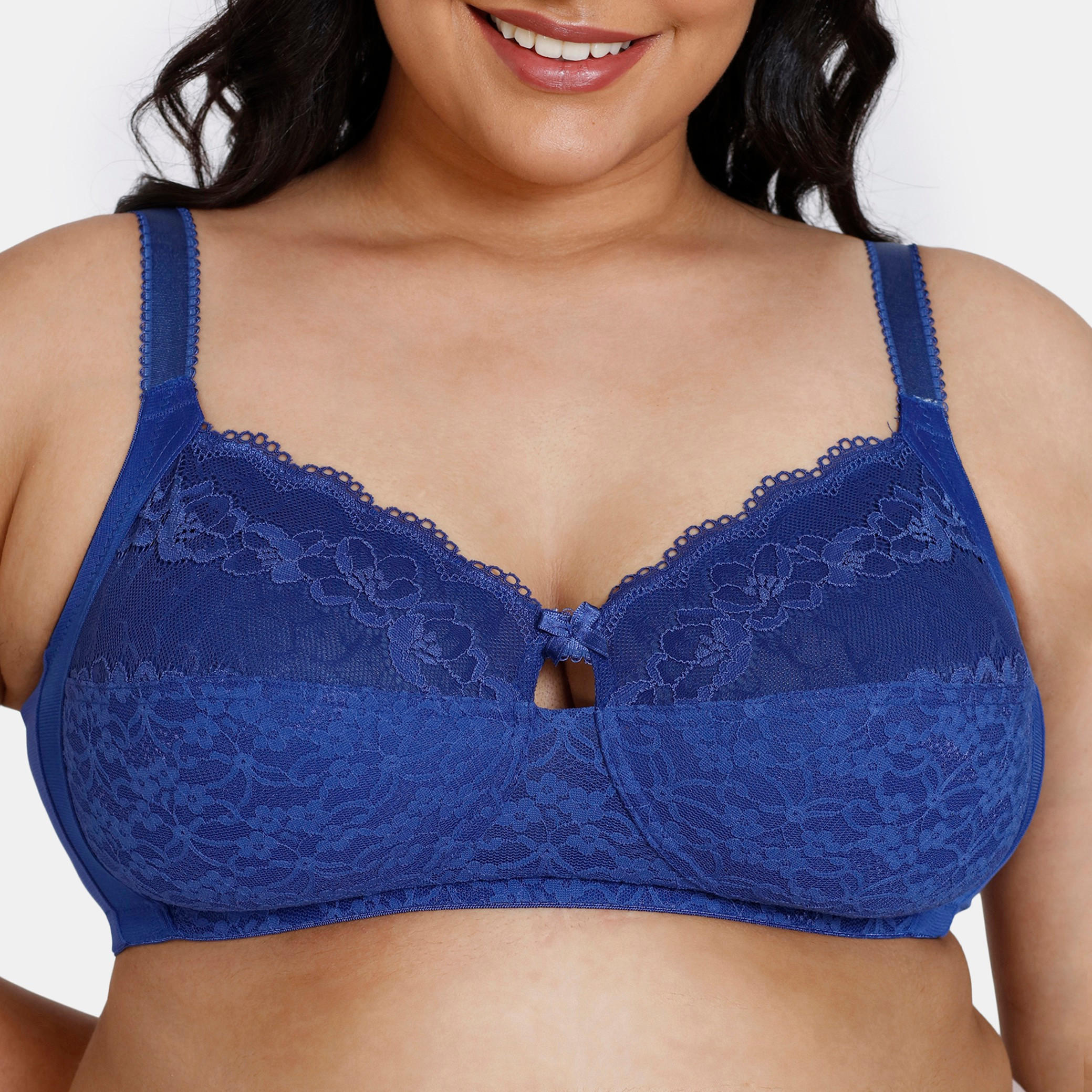 صدرية بتفاصيل دانتيل ومشبك إغلاق من زيفامي-women-clothing-lingerie-bras-image-8